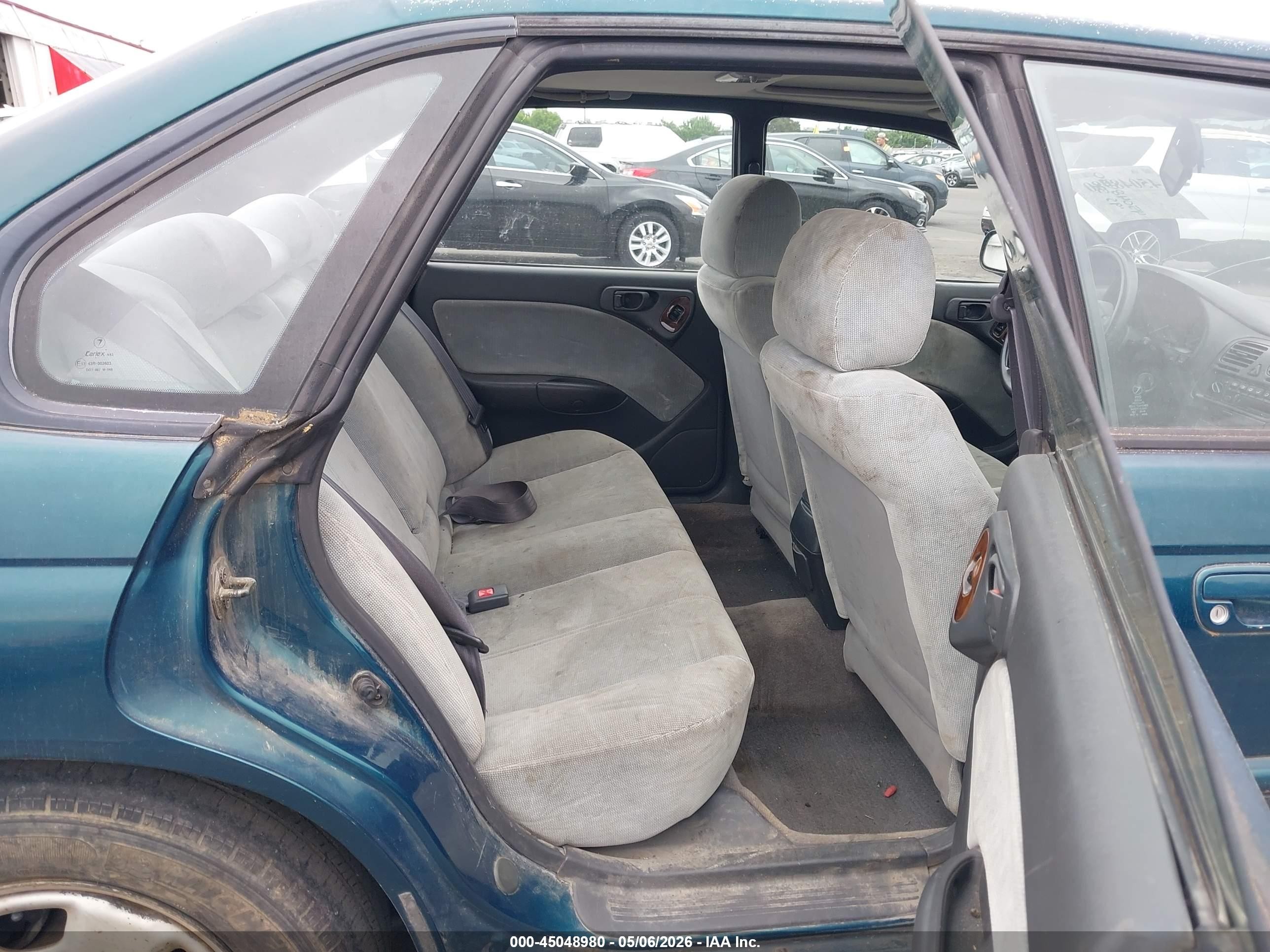 1995 Subaru Legacy Ls/lsi Green vin: 4S3BD6555S7212519