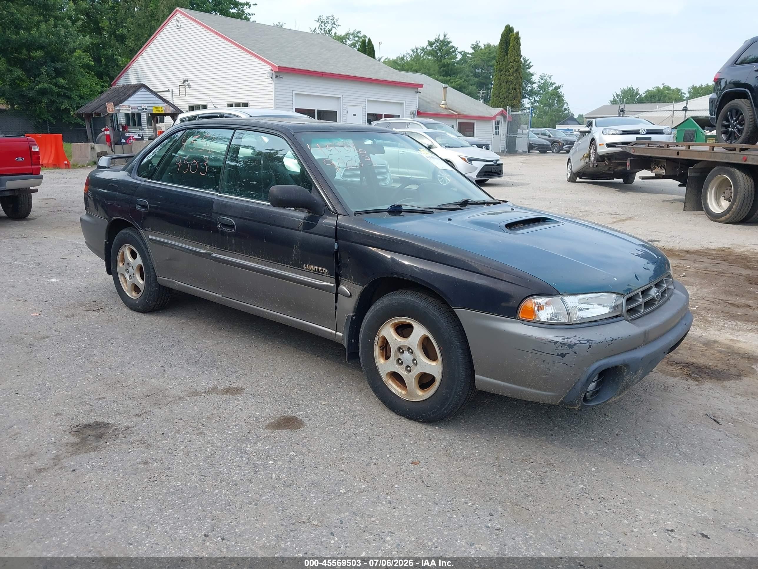1999 Subaru Legacy 30th Ann. Sus/30th Ann. Sus Ltd. Синий vin: 4S3BD6858X7254265