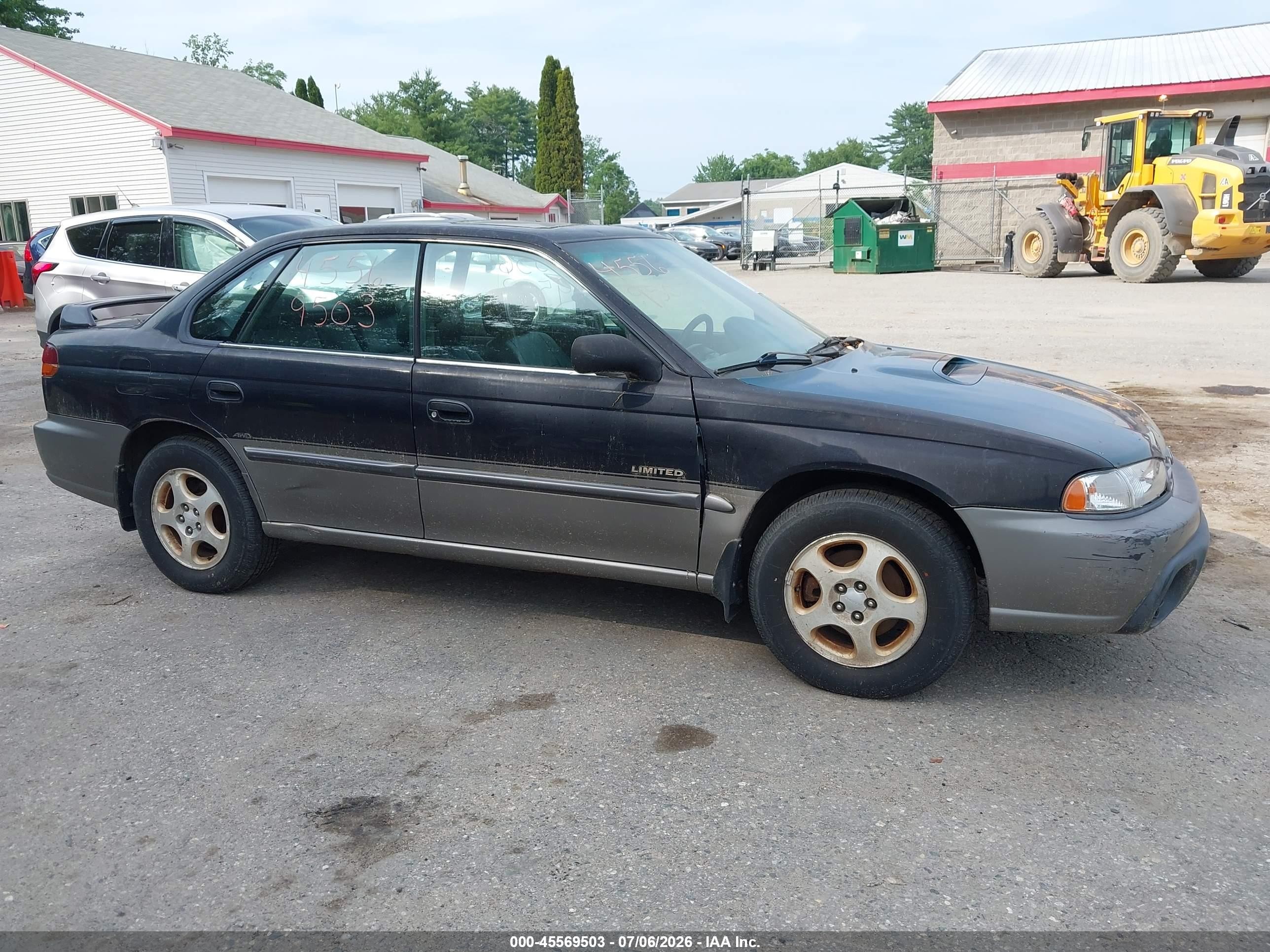 1999 Subaru Legacy 30th Ann. Sus/30th Ann. Sus Ltd. Blue vin: 4S3BD6858X7254265