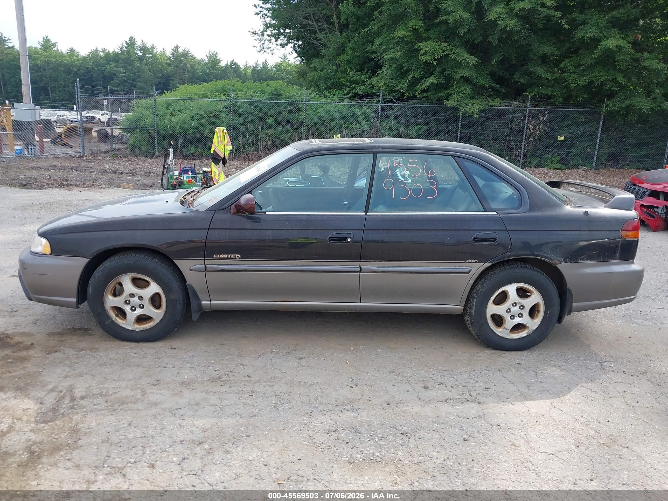 1999 Subaru Legacy 30th Ann. Sus/30th Ann. Sus Ltd. Blue vin: 4S3BD6858X7254265