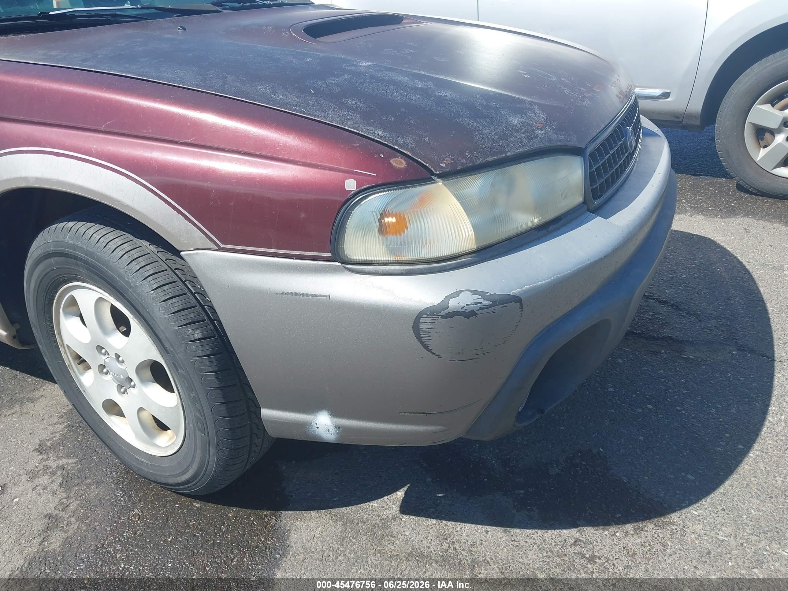 1999 Subaru Legacy 30th Ann. Sus/30th Ann. Sus Ltd. Red vin: 4S3BD685XX7255692