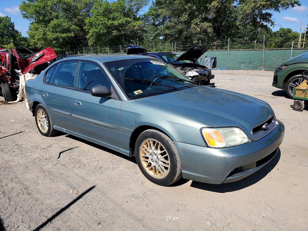 2004 Subaru Legacy L Special Green vin: 4S3BE625347205654