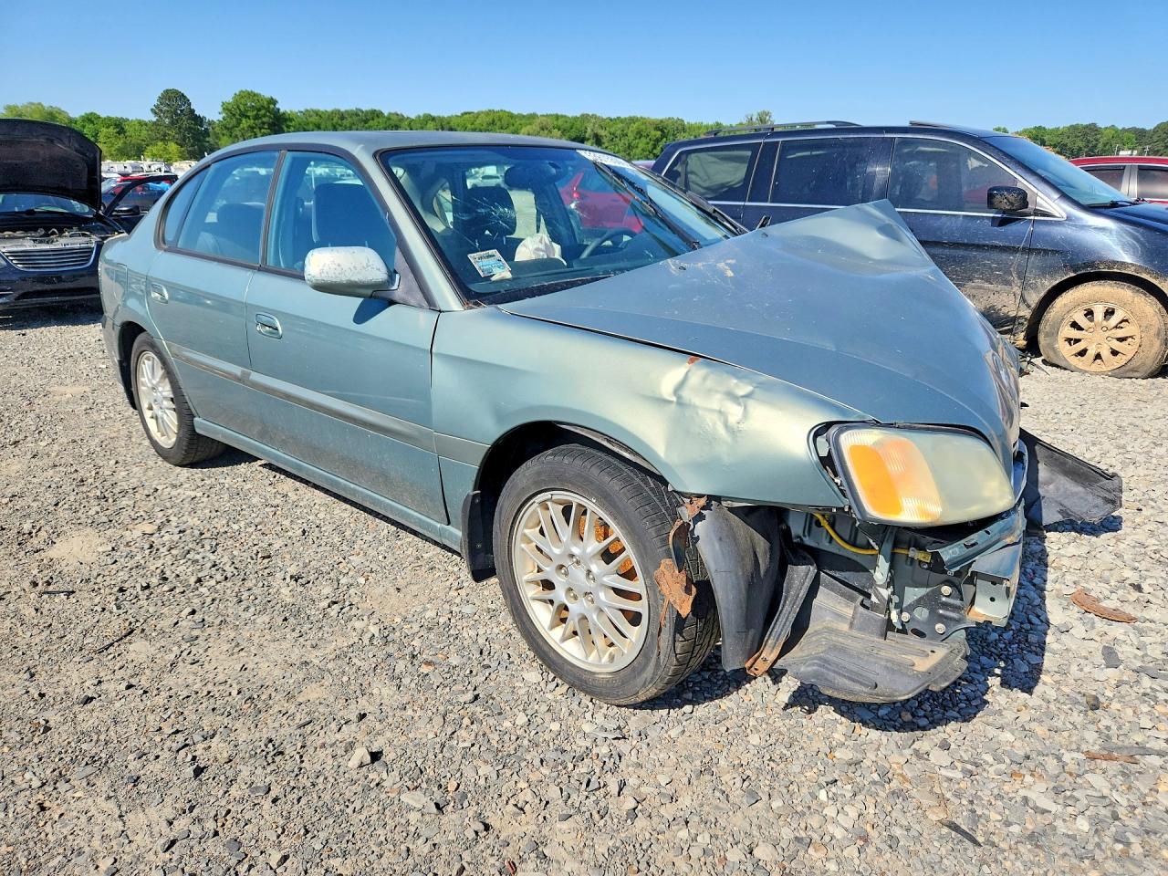 2004 Subaru Legacy L Special Green vin: 4S3BE625447205131