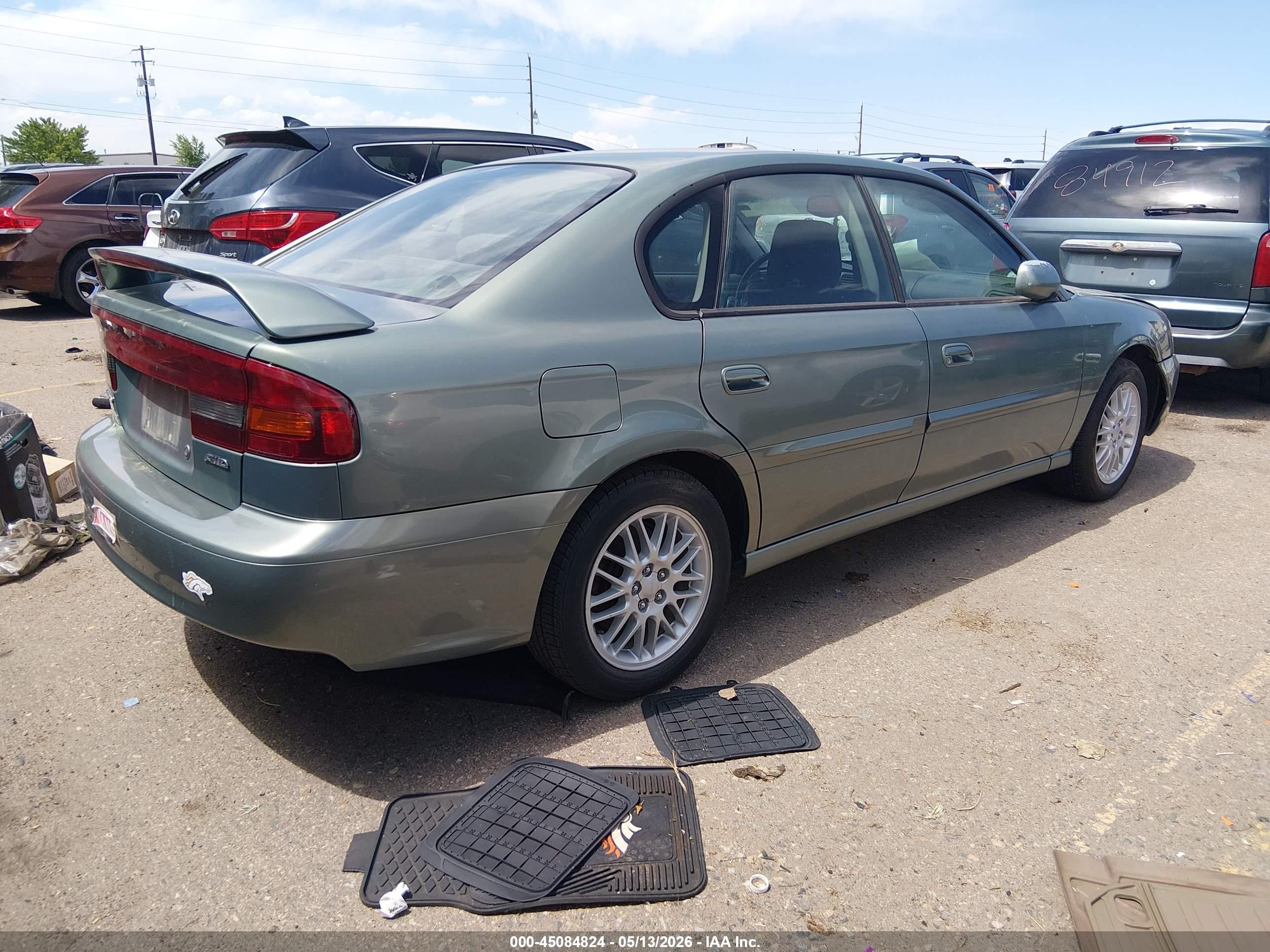 2004 Subaru Legacy L/l W/35th Anniversary Edition Teal vin: 4S3BE625847211790