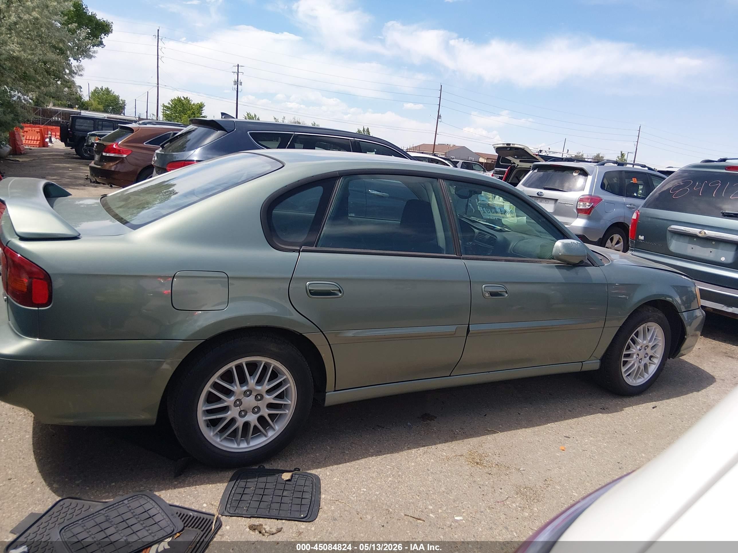 2004 Subaru Legacy L/l W/35th Anniversary Edition Teal vin: 4S3BE625847211790