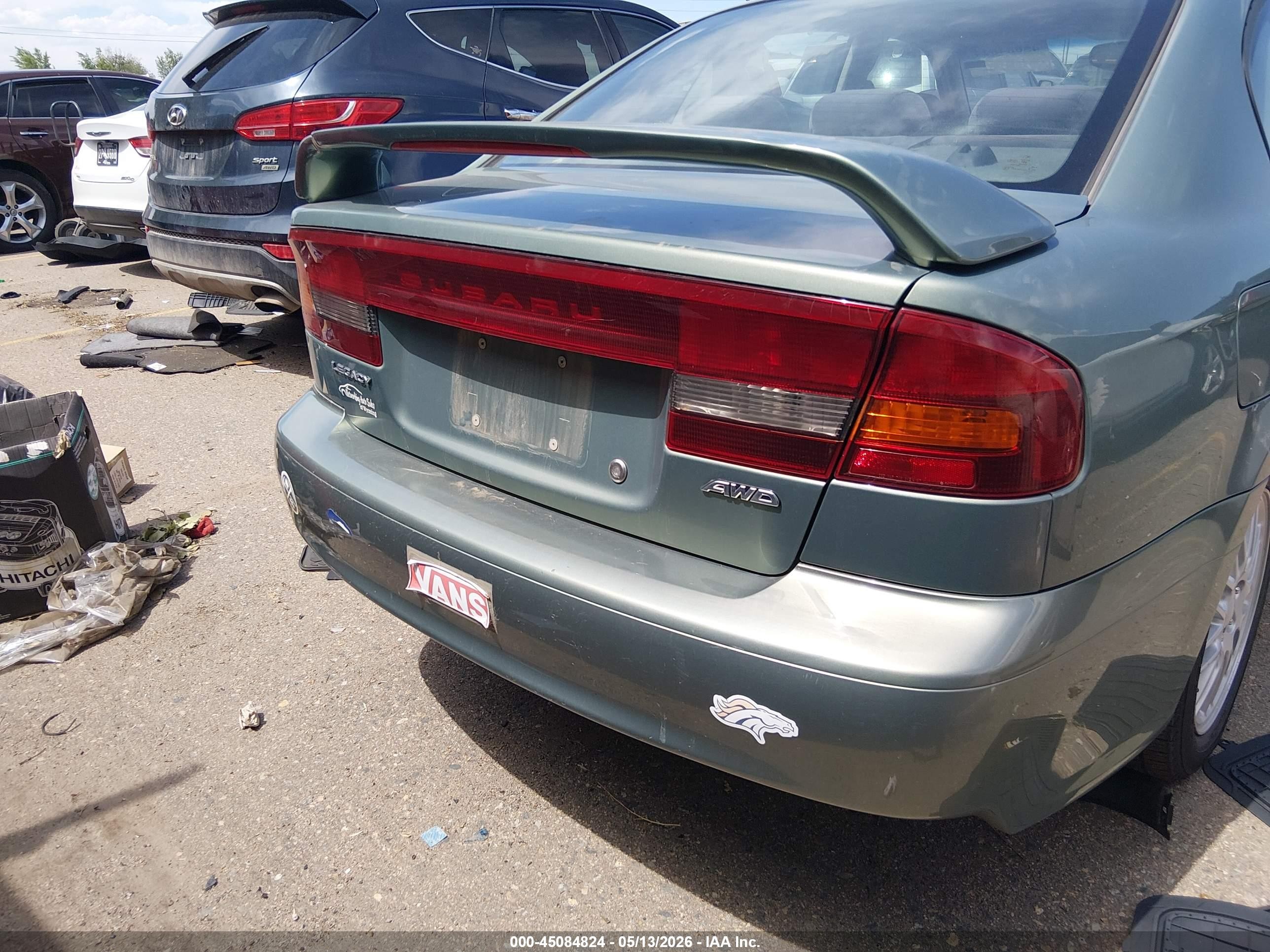 2004 Subaru Legacy L/l W/35th Anniversary Edition Teal vin: 4S3BE625847211790