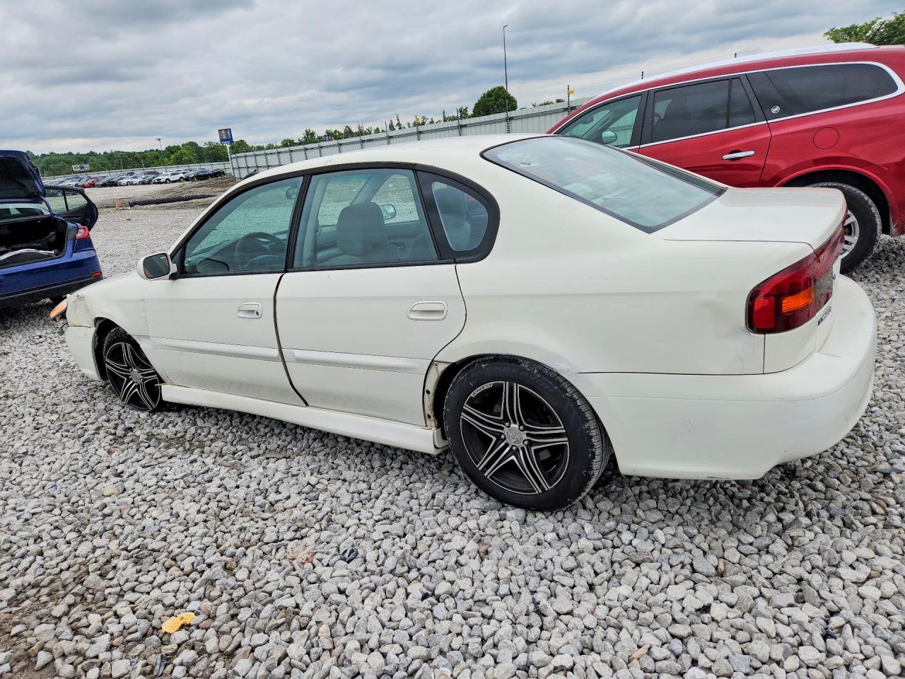 2000 Subaru Legacy L White vin: 4S3BE6352Y7203558