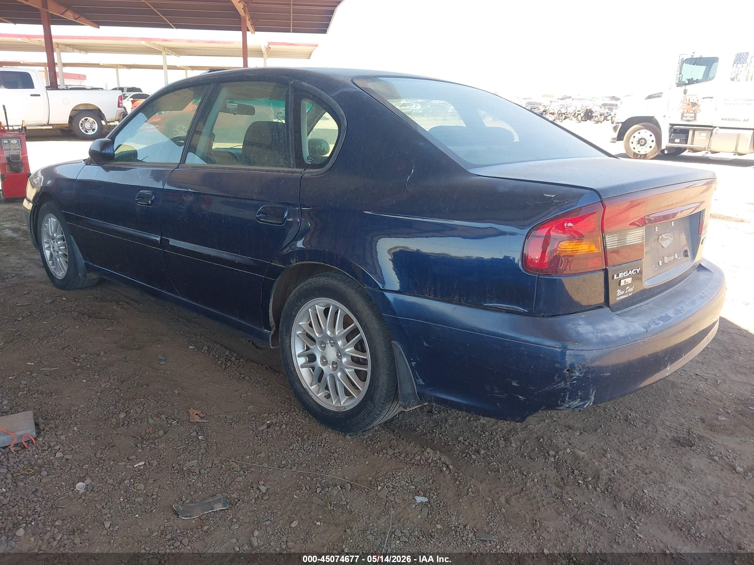 2003 Subaru Legacy L/l W/special Edition Package Blue vin: 4S3BE635437204560
