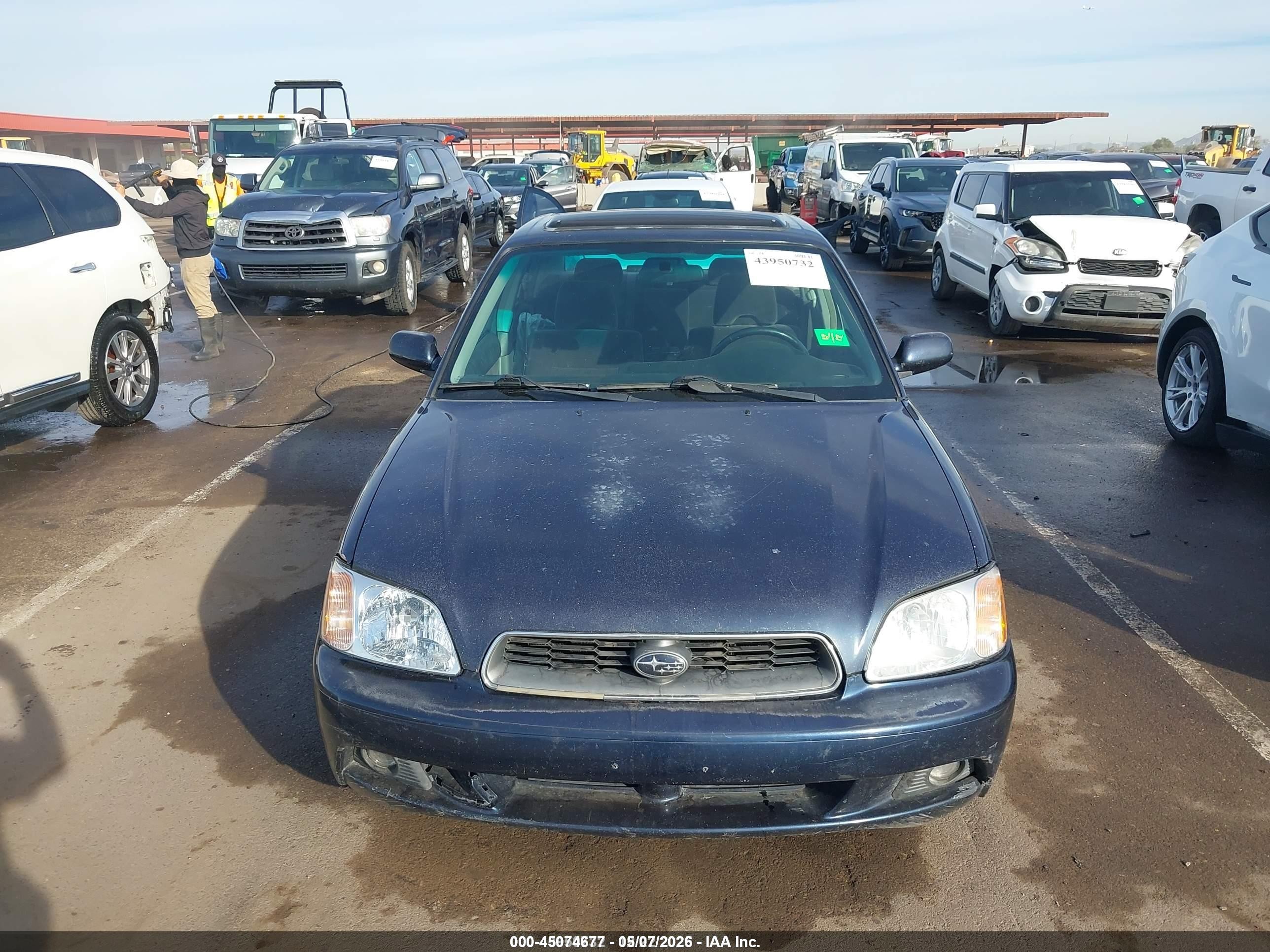 2003 Subaru Legacy L/l W/special Edition Package Blue vin: 4S3BE635437204560