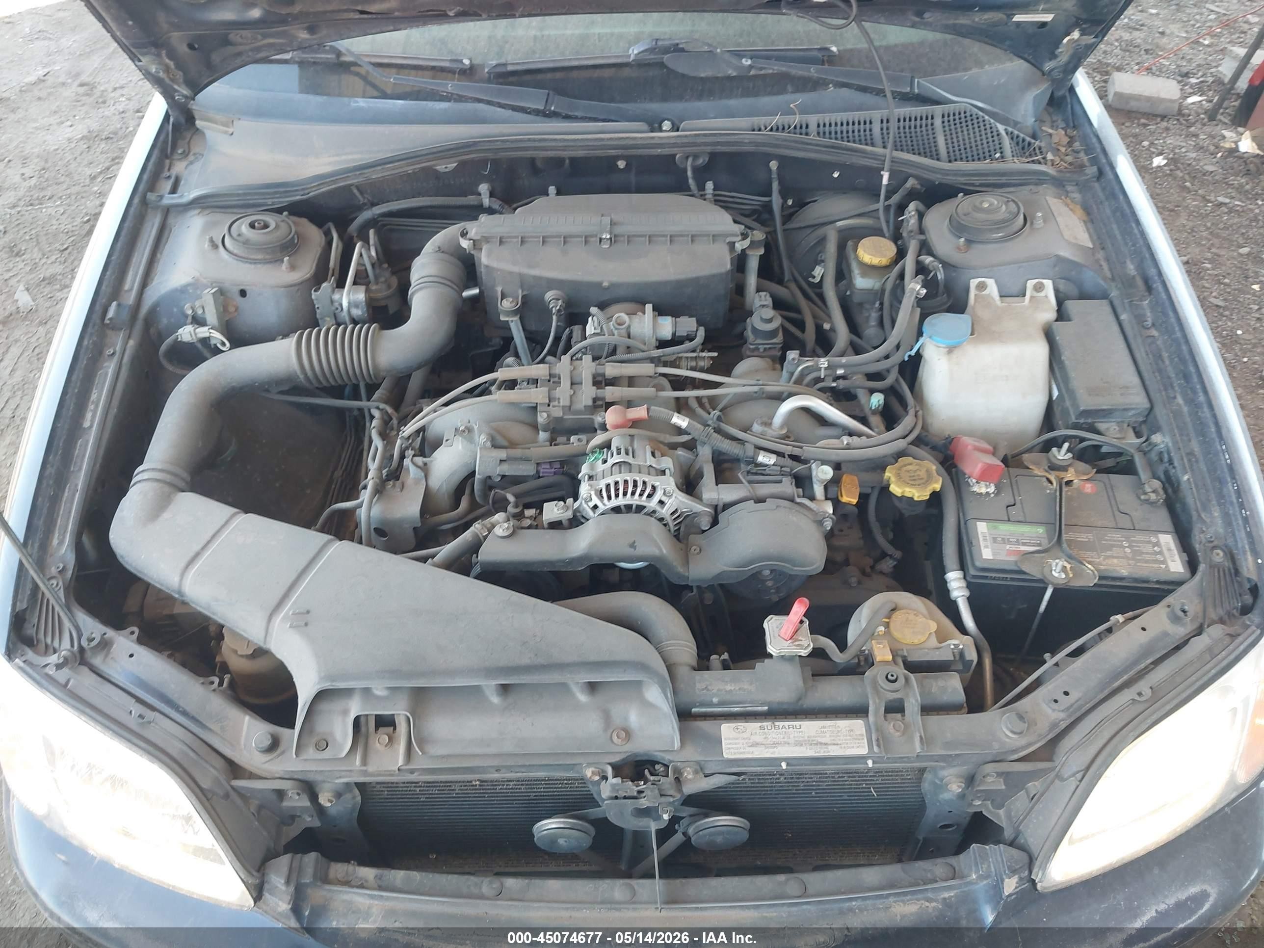 2003 Subaru Legacy L/l W/special Edition Package Blue vin: 4S3BE635437204560
