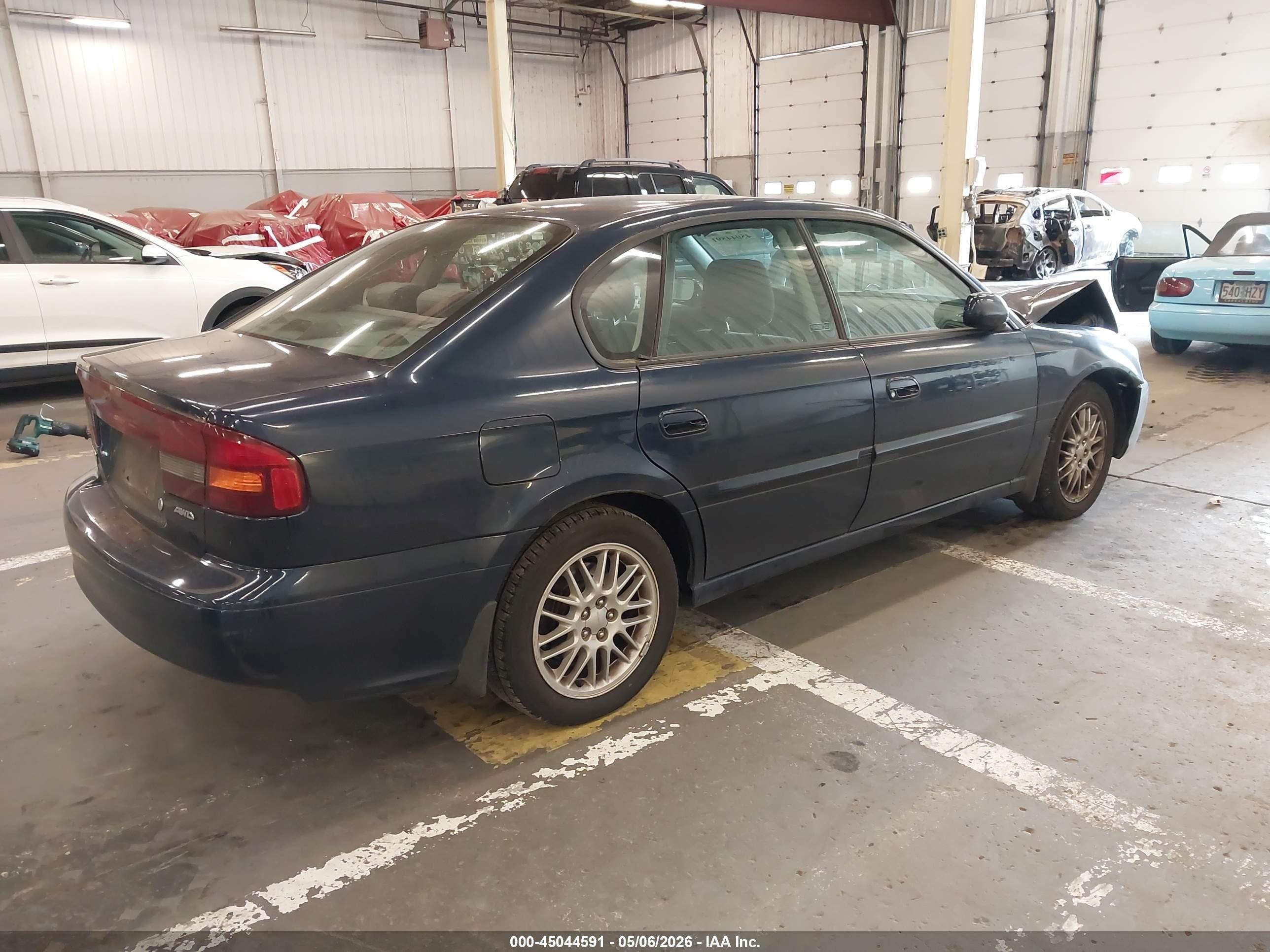 2003 Subaru Legacy L/l W/special Edition Package Blue vin: 4S3BE635537204213