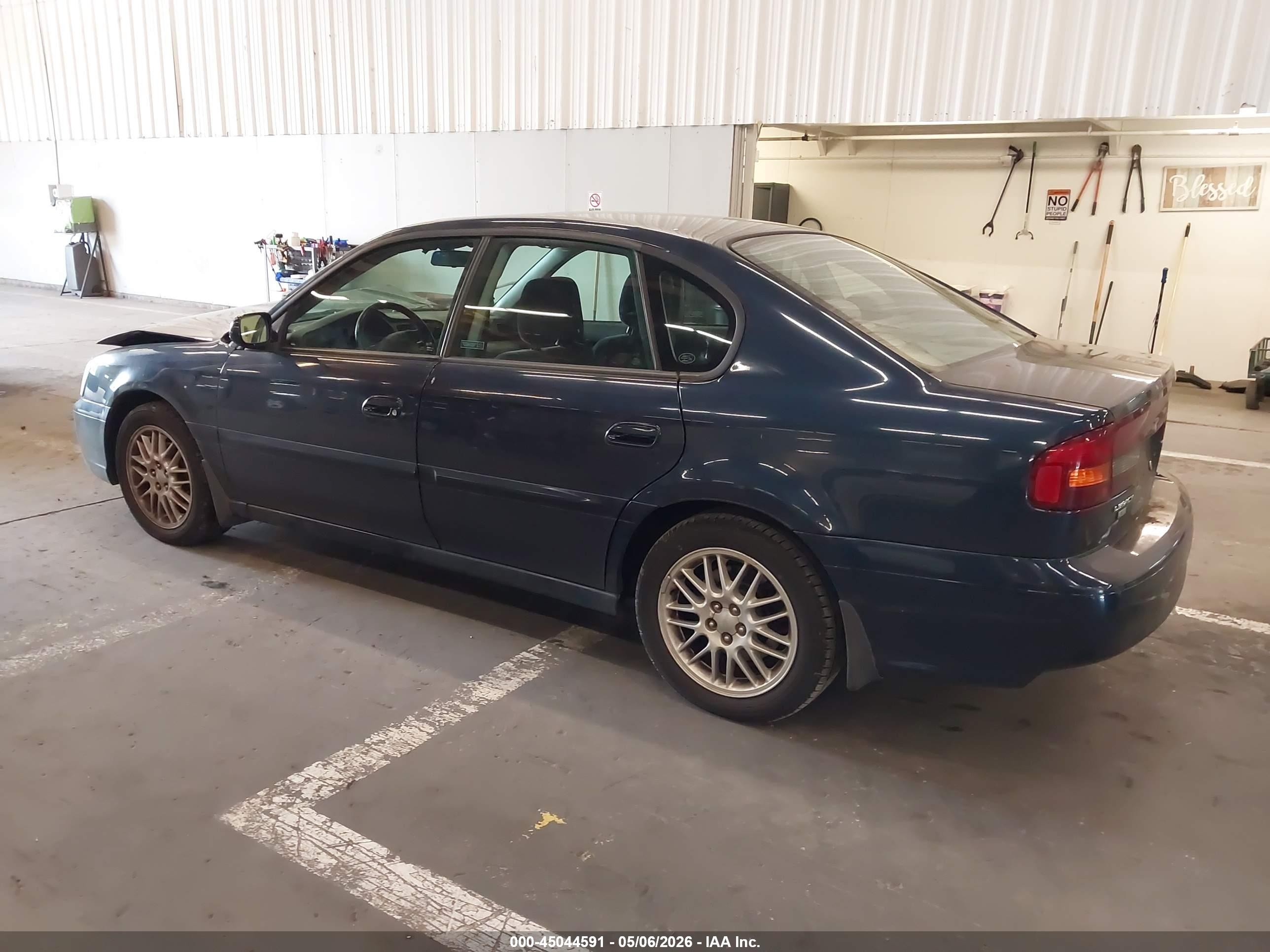 2003 Subaru Legacy L/l W/special Edition Package Blue vin: 4S3BE635537204213
