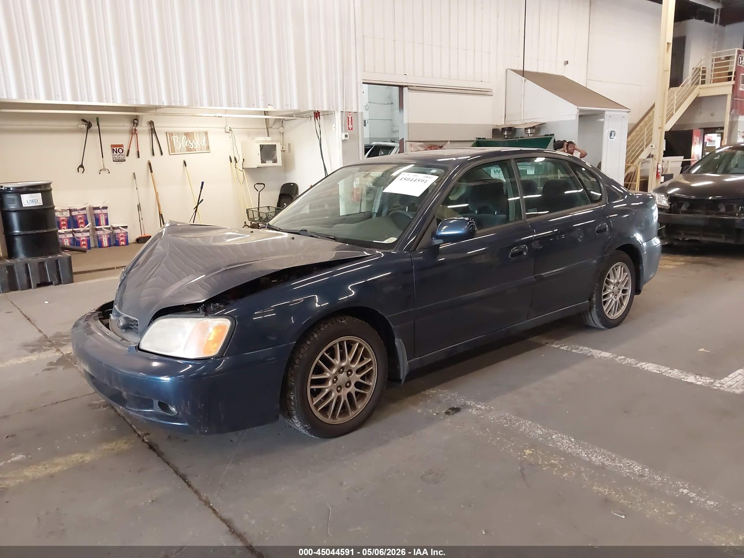 2003 Subaru Legacy L/l W/special Edition Package Blue vin: 4S3BE635537204213
