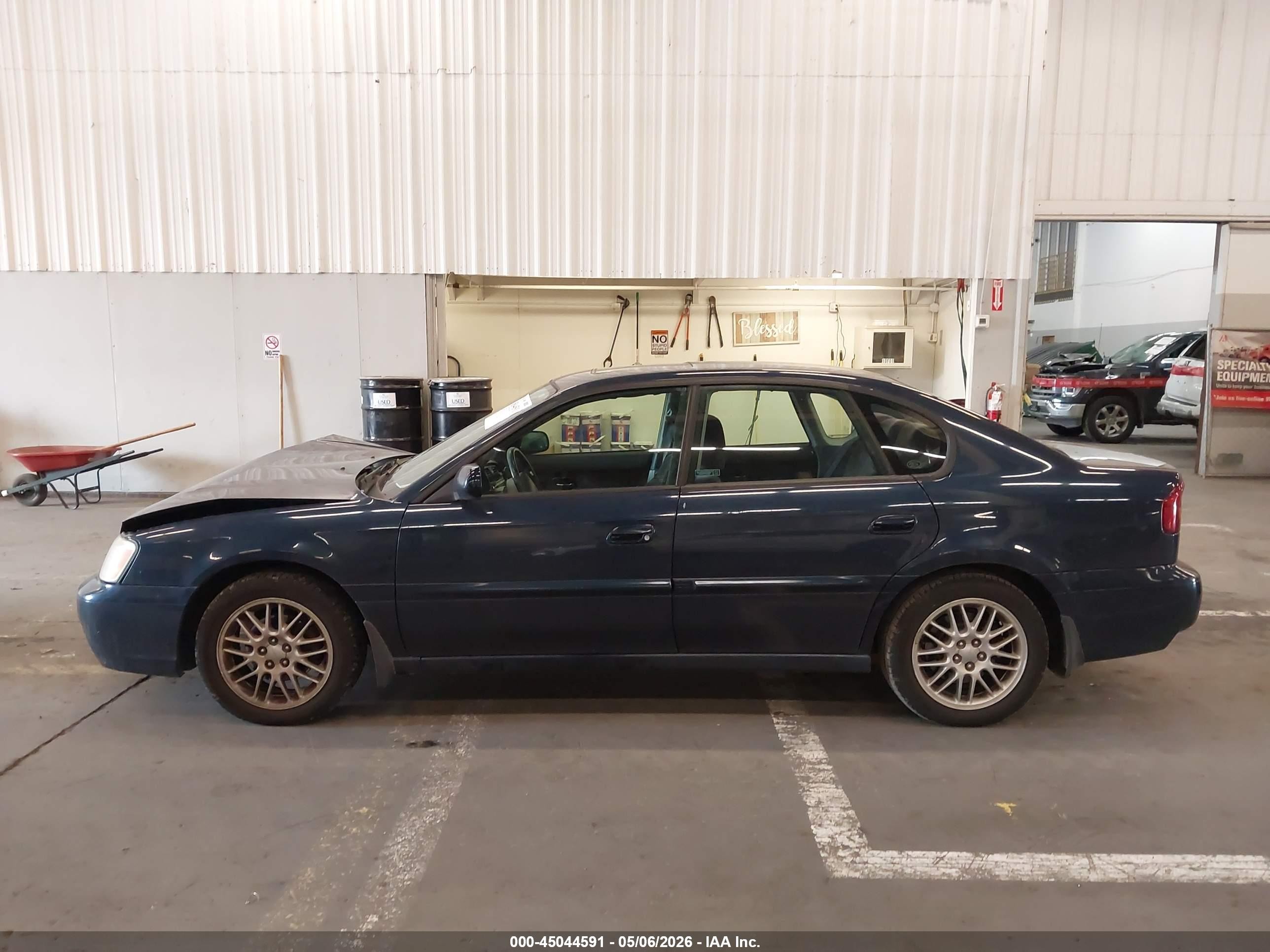 2003 Subaru Legacy L/l W/special Edition Package Blue vin: 4S3BE635537204213