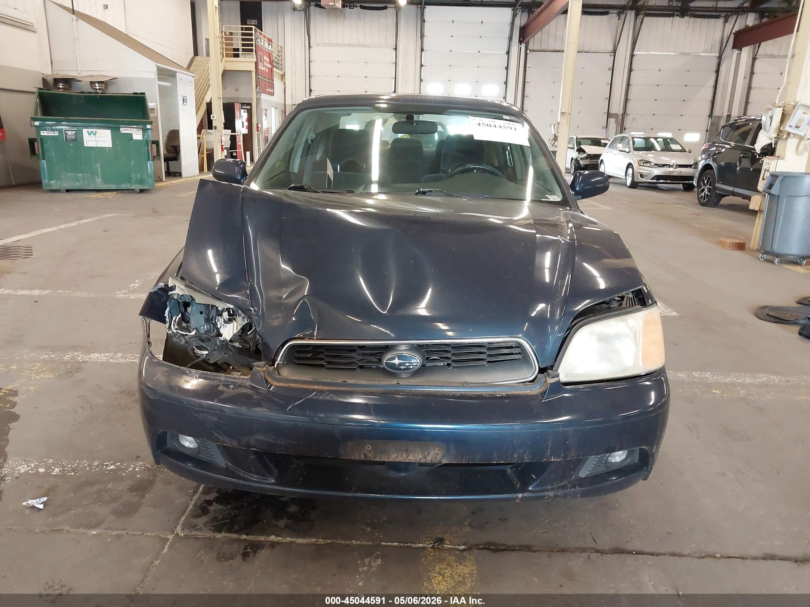 2003 Subaru Legacy L/l W/special Edition Package Blue vin: 4S3BE635537204213