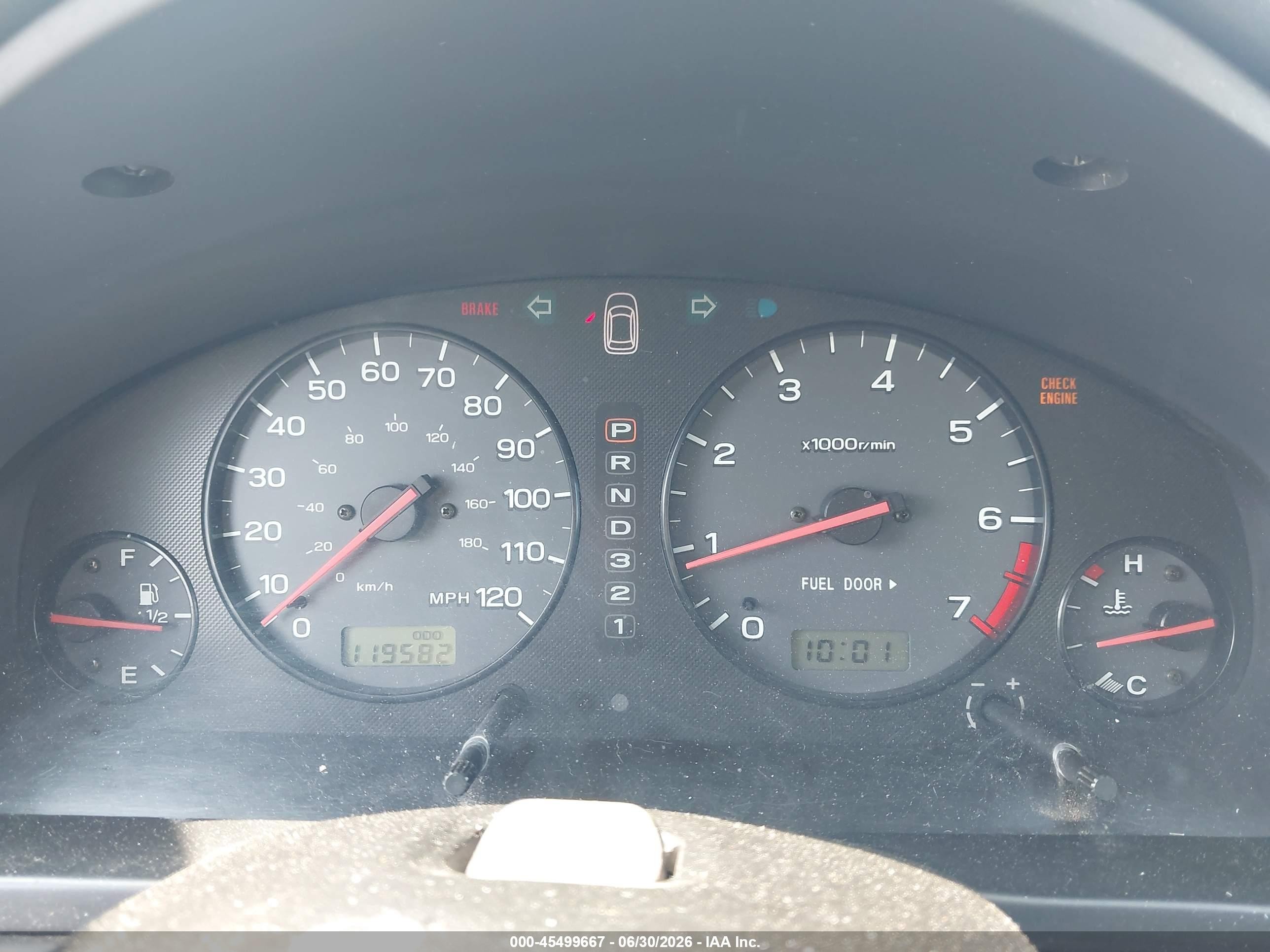 2000 Subaru Legacy L Green vin: 4S3BE6355Y7218233