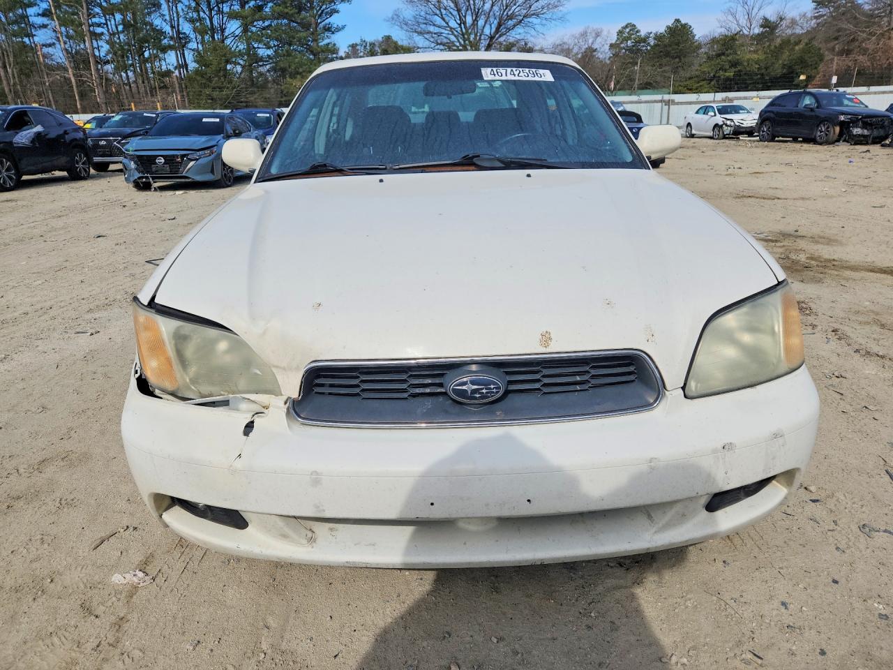 2003 Subaru Legacy L Белый vin: 4S3BE635837211236