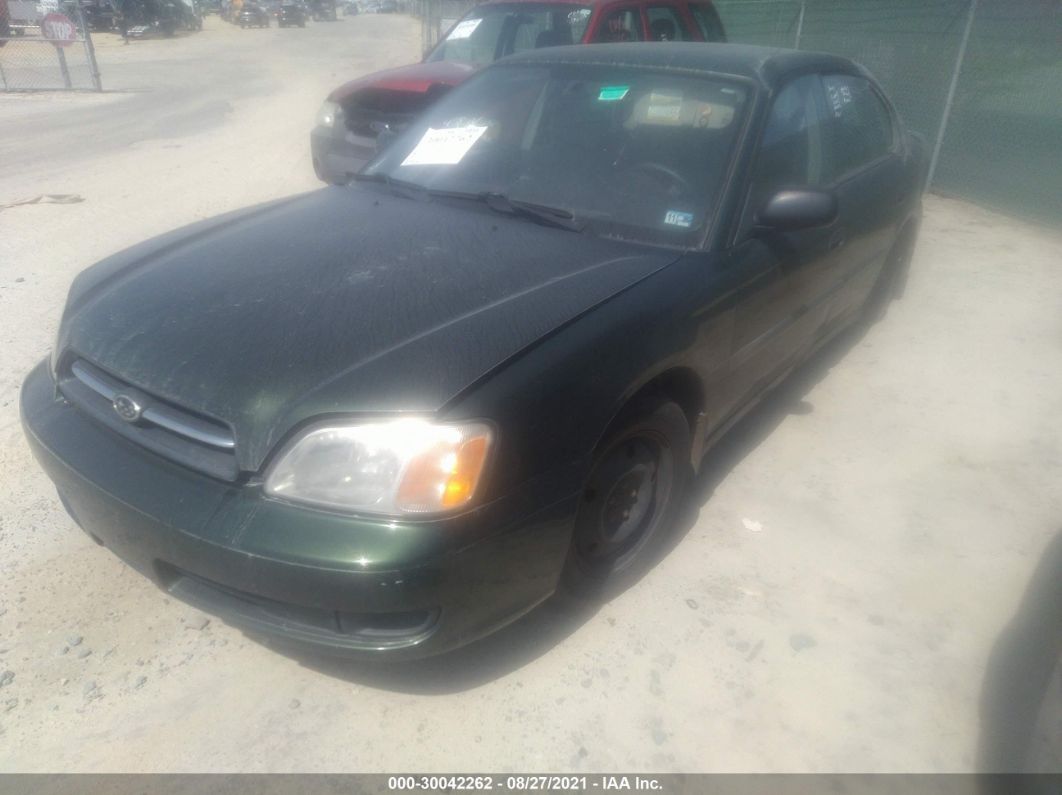 2001 Subaru Legacy Sedan L vin: 4S3BE635X17211803