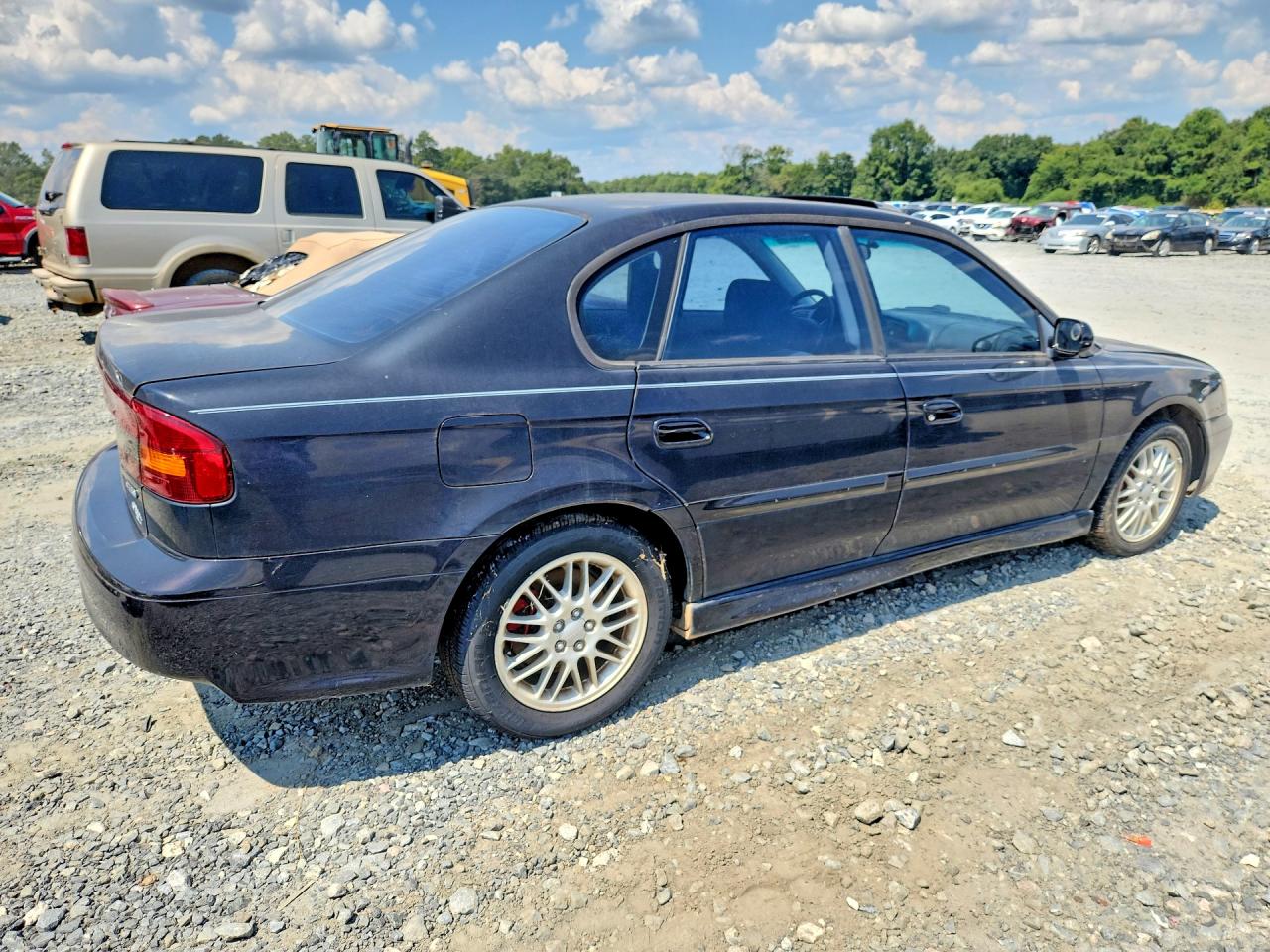 2000 Subaru Legacy Gt Black vin: 4S3BE6450Y7204593