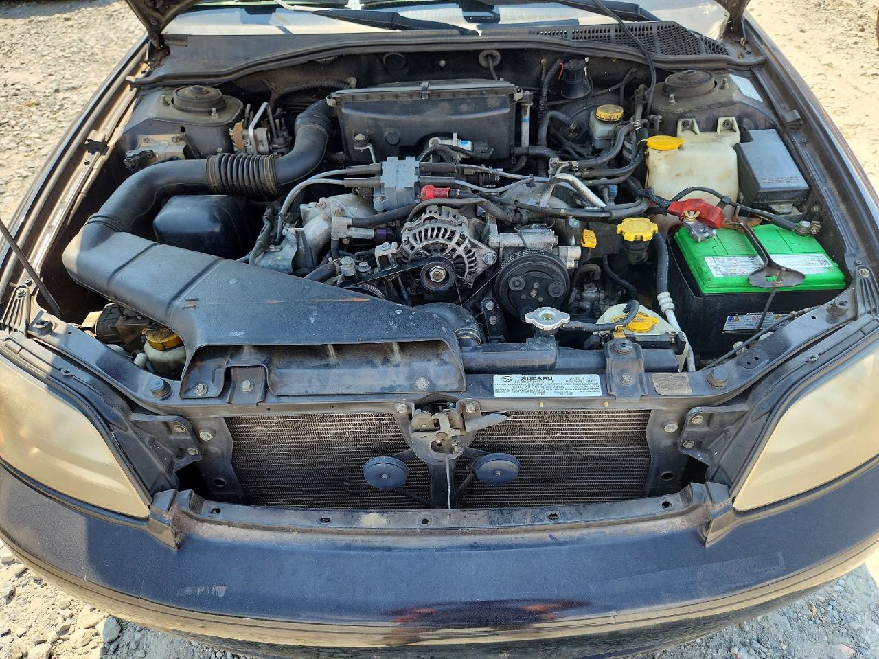 2000 Subaru Legacy Gt Black vin: 4S3BE6450Y7204593