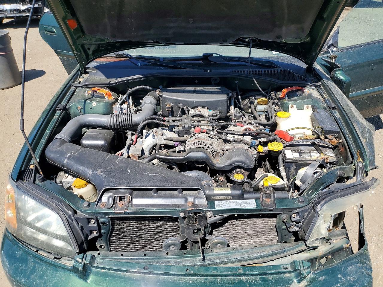 2003 Subaru Legacy Gt Green vin: 4S3BE646235202115