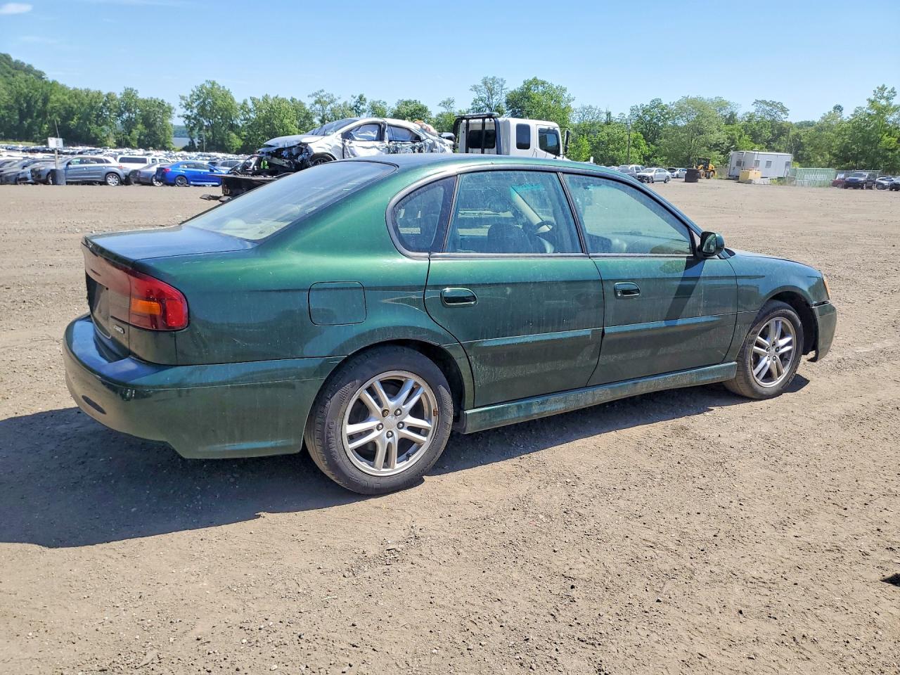 2003 Subaru Legacy Gt Green vin: 4S3BE646235202115