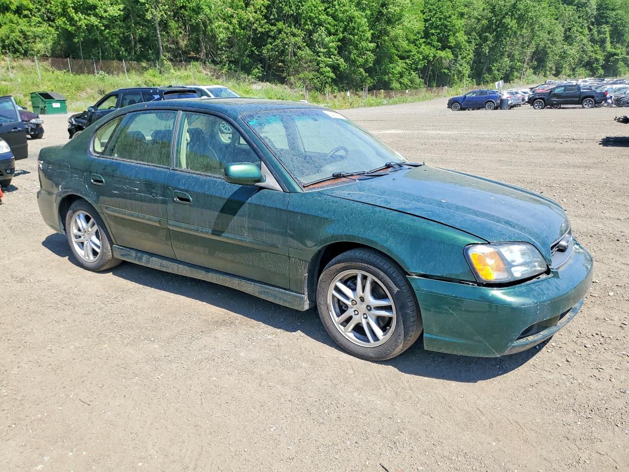 2003 Subaru Legacy Gt Green vin: 4S3BE646235202115
