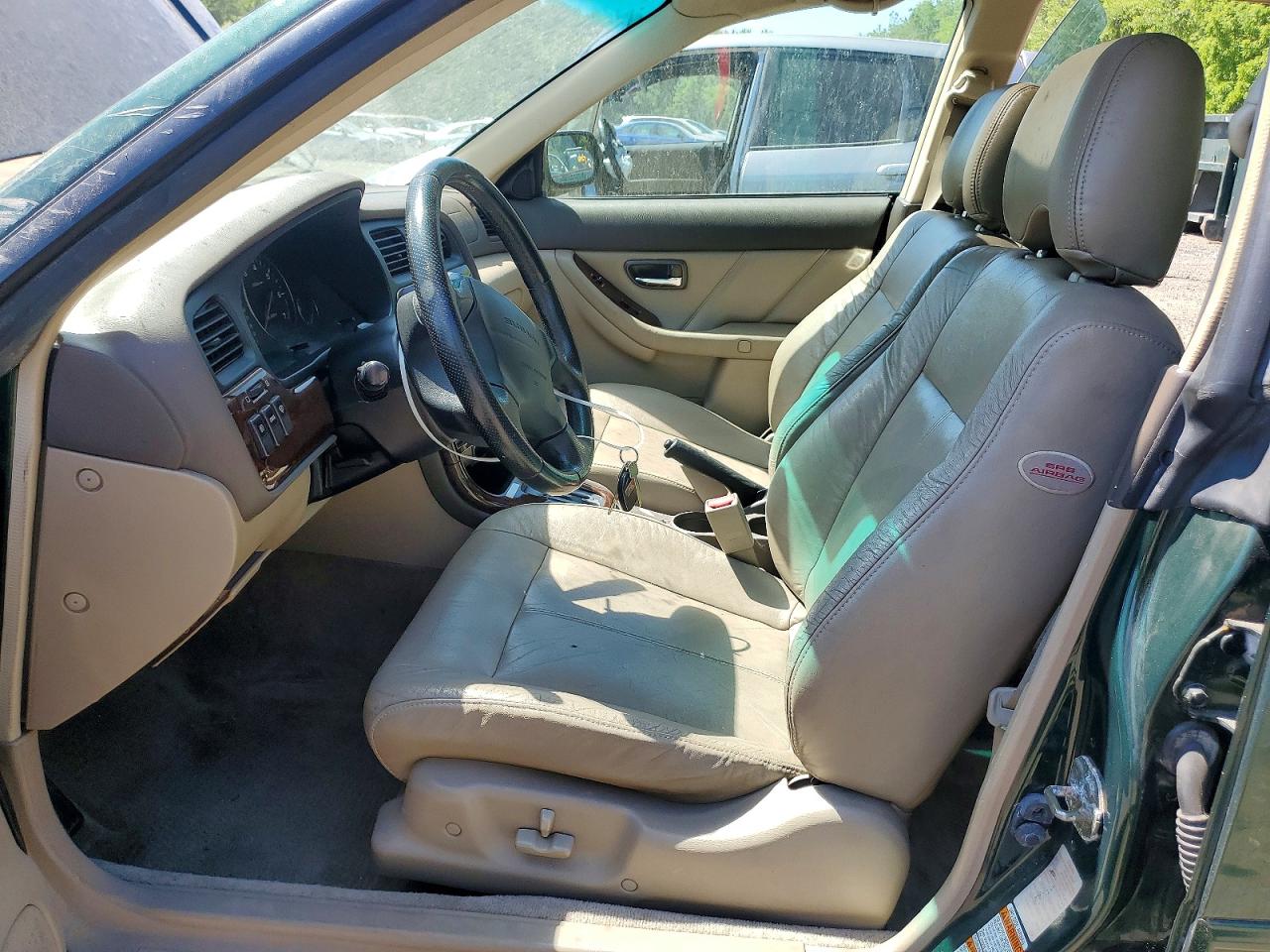 2003 Subaru Legacy Gt Green vin: 4S3BE646235202115