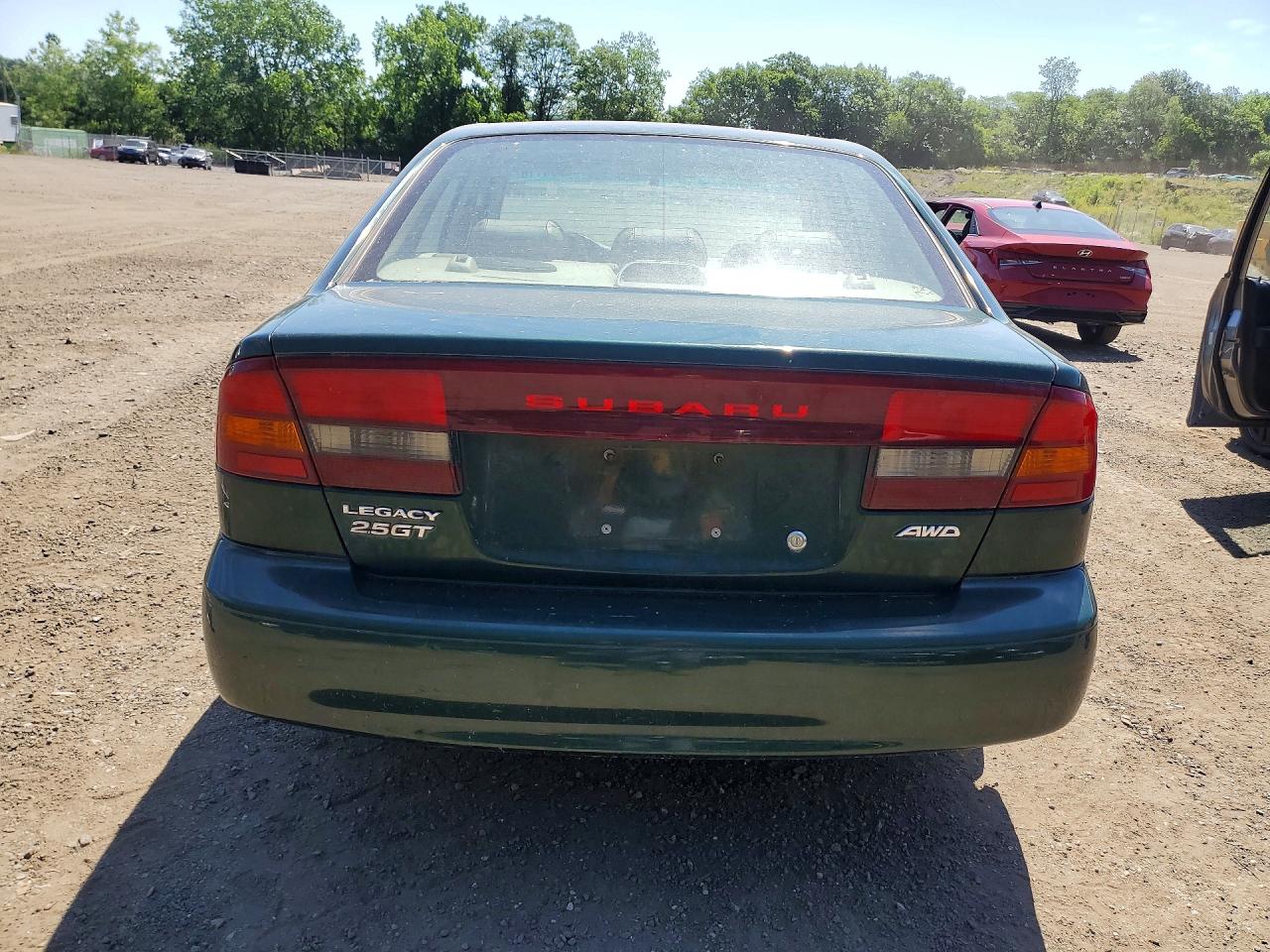 2003 Subaru Legacy Gt Green vin: 4S3BE646235202115