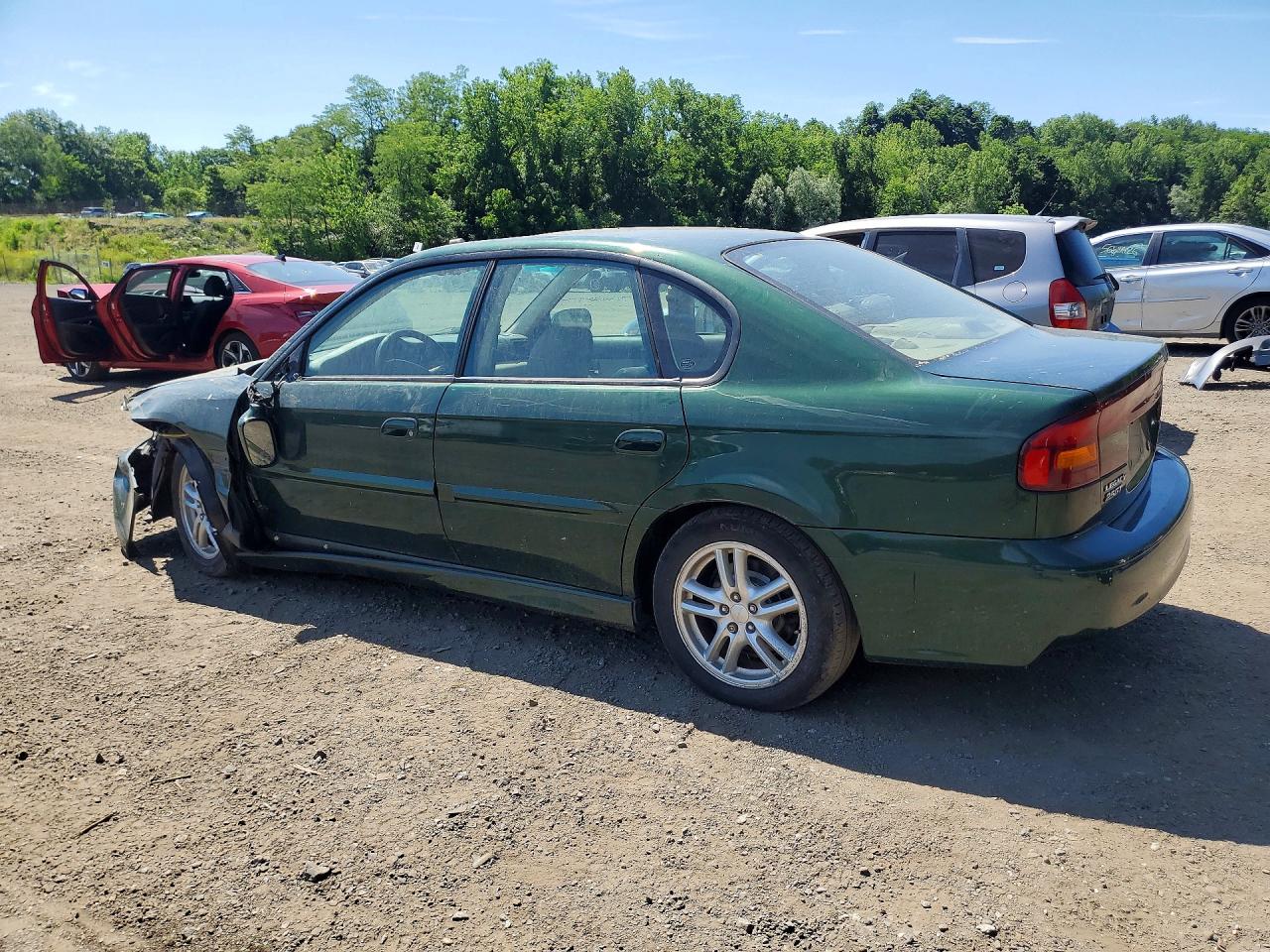 2003 Subaru Legacy Gt Green vin: 4S3BE646235202115