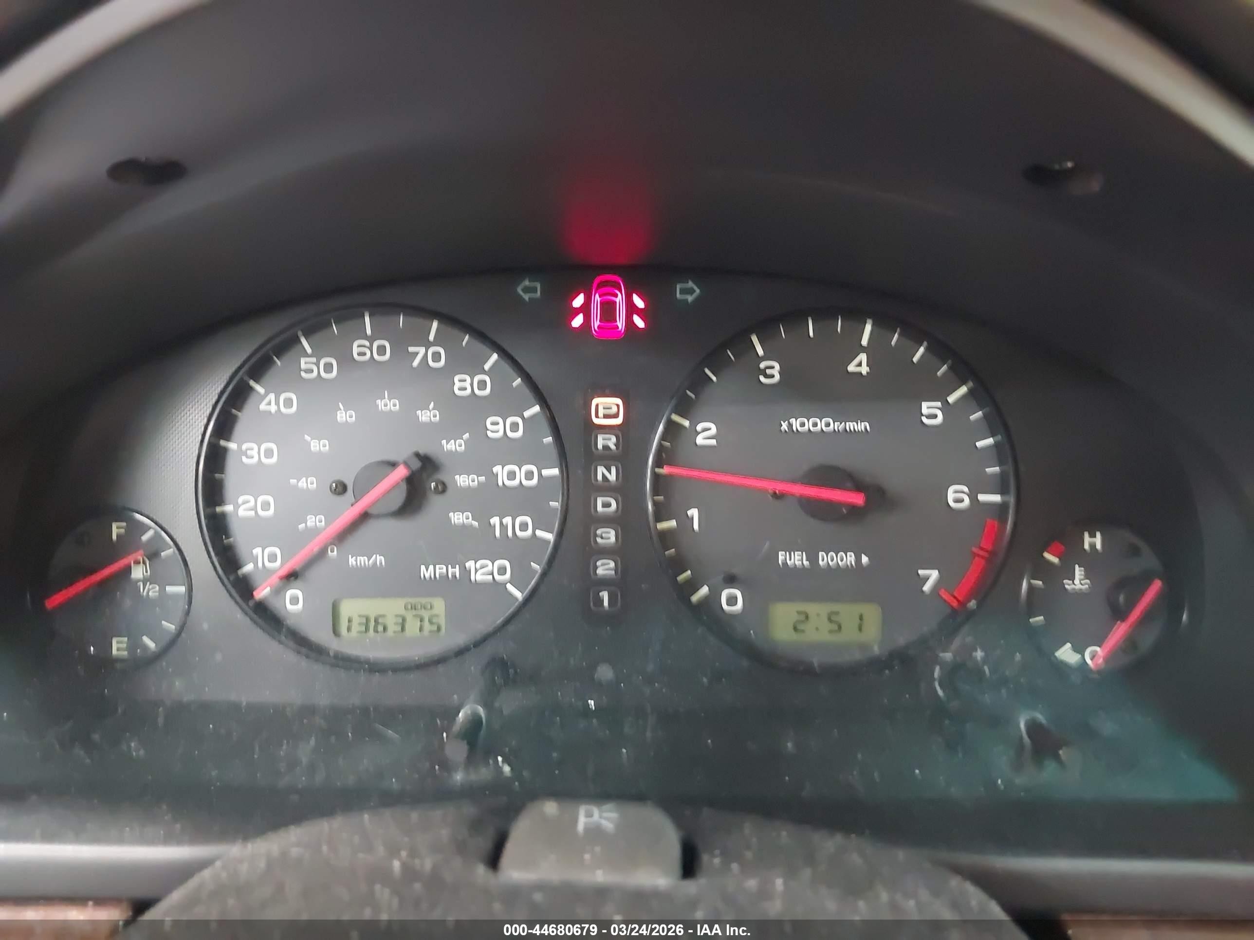2000 Subaru Legacy Gt Limited Green vin: 4S3BE6569Y7202767
