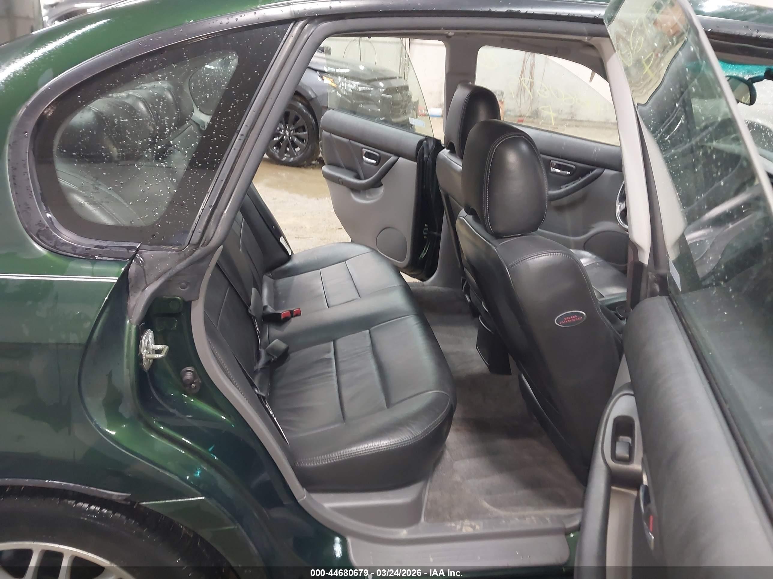 2000 Subaru Legacy Gt Limited Green vin: 4S3BE6569Y7202767