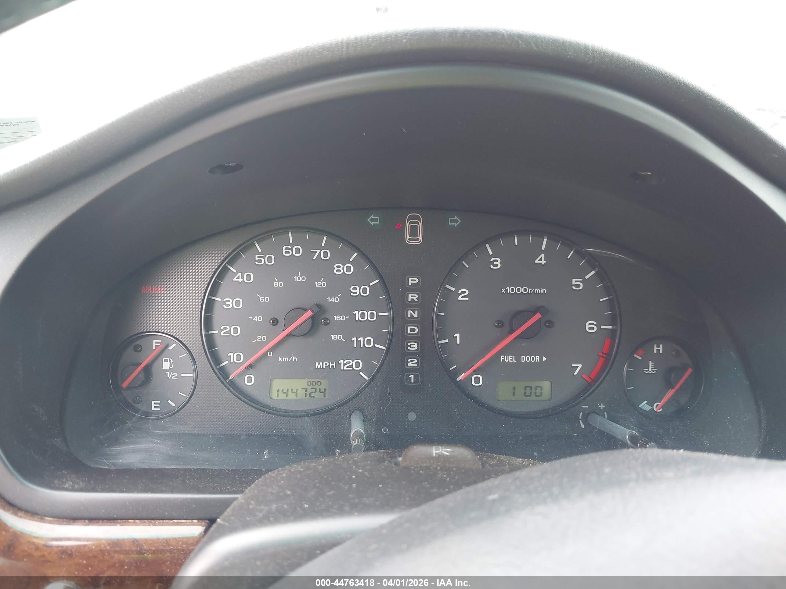 2000 Subaru Legacy Gt Limited Gold vin: 4S3BE656XY7206066