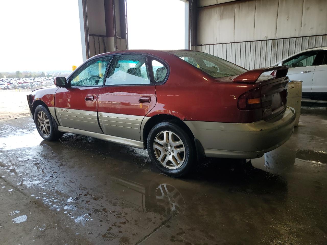 2002 Subaru Legacy Outback Limited Maroon vin: 4S3BE686127211210