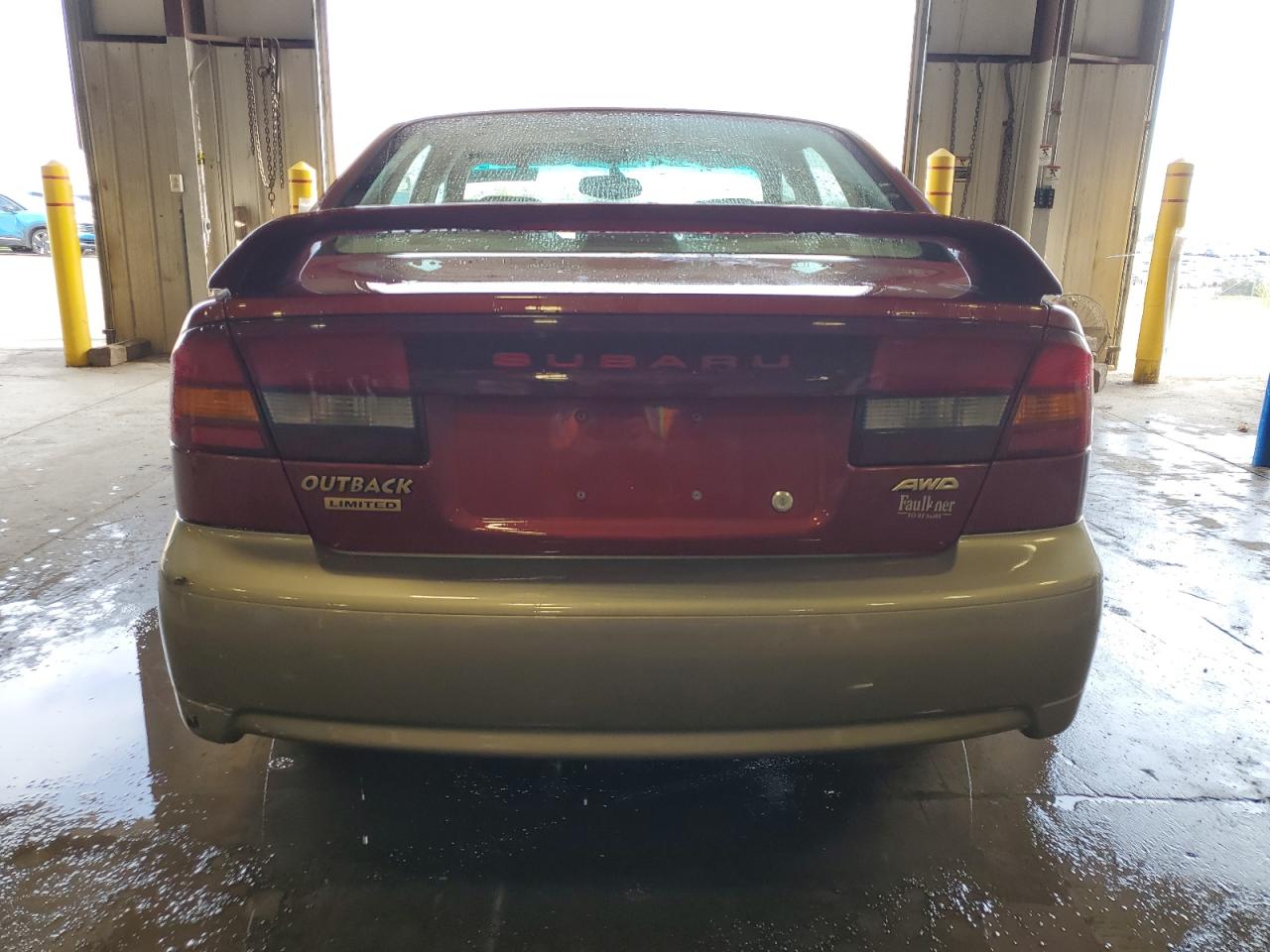 2002 Subaru Legacy Outback Limited Maroon vin: 4S3BE686127211210