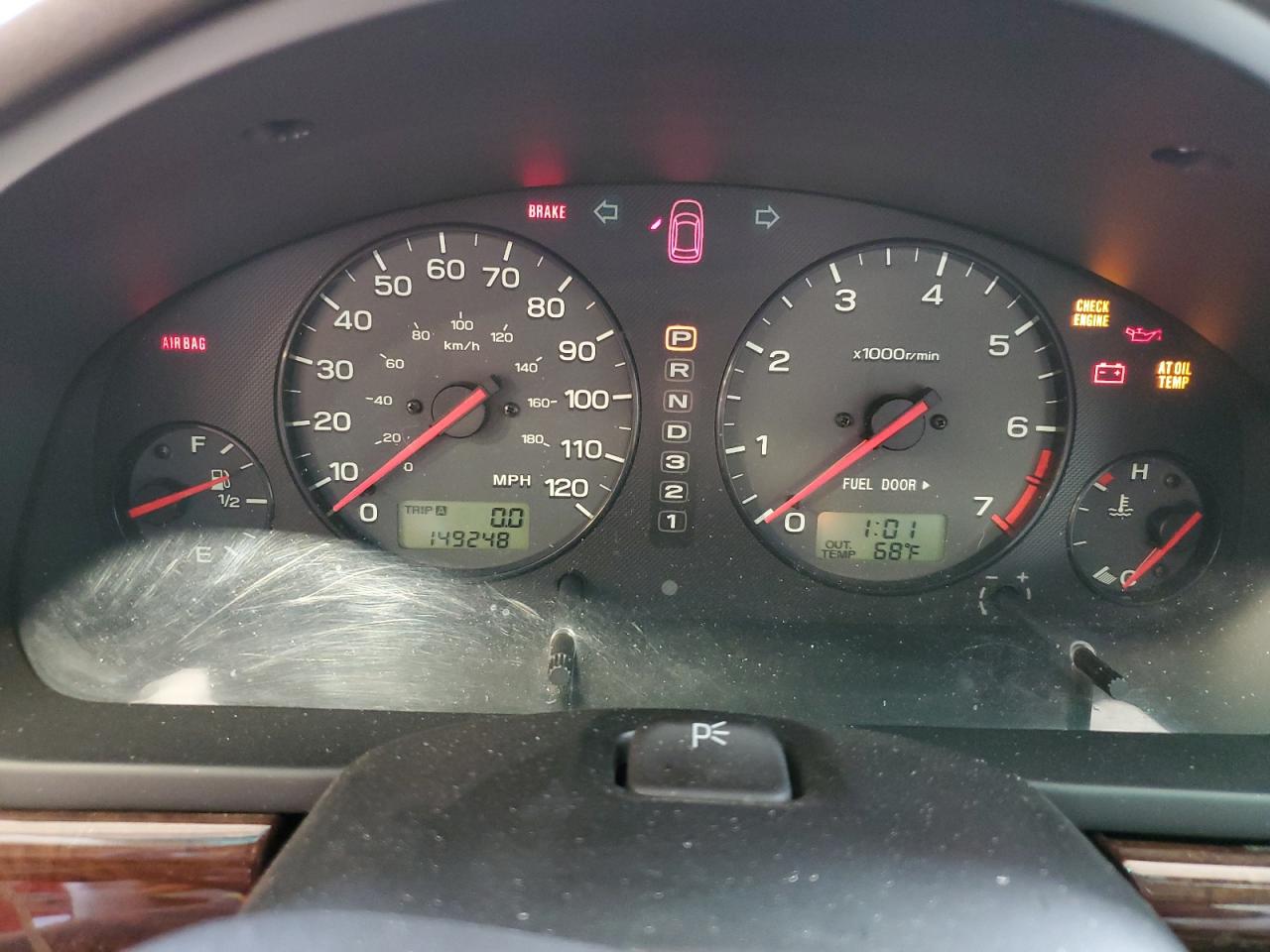 2002 Subaru Legacy Outback Limited Maroon vin: 4S3BE686127211210