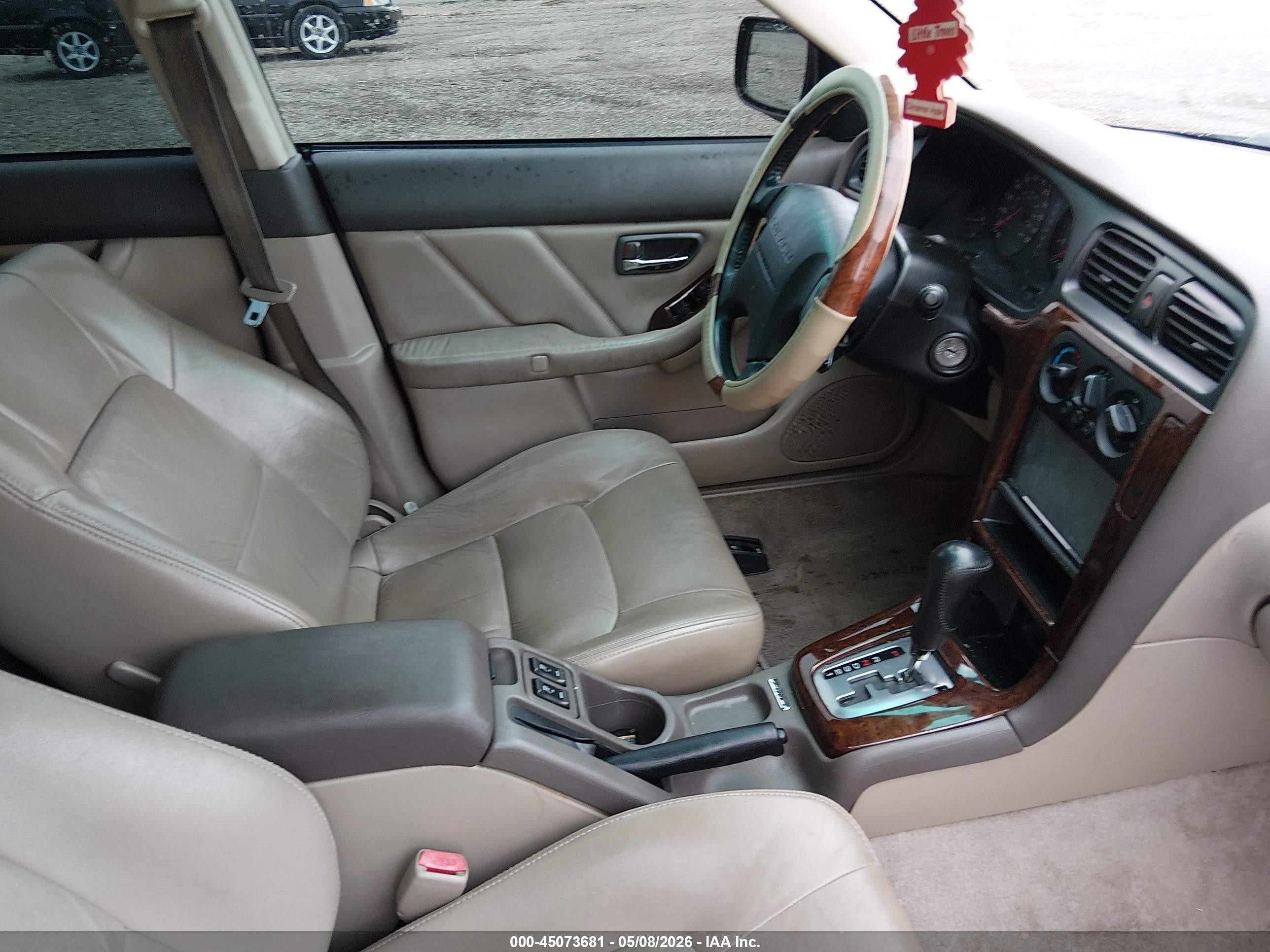 2001 Subaru Outback Limited Red vin: 4S3BE686717200050