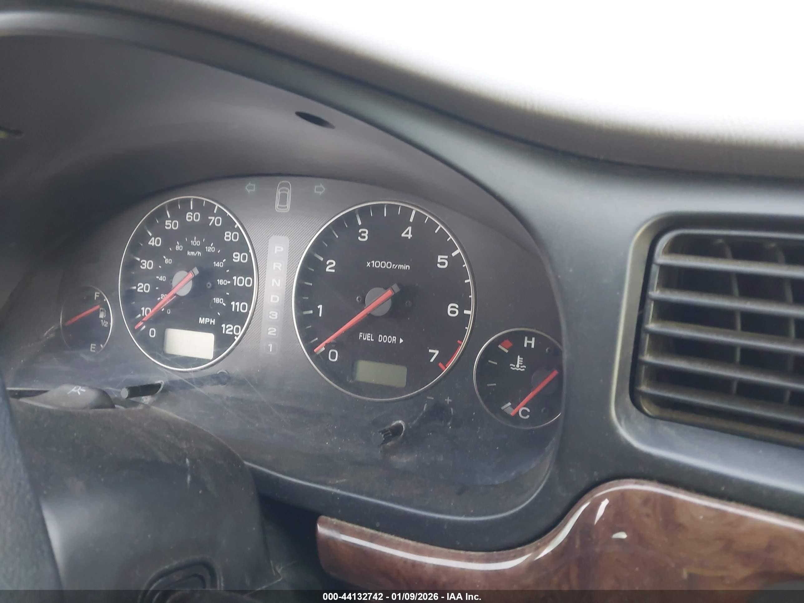 2003 Subaru Outback H6-3.0/h6-3.0 Vdc Green vin: 4S3BE896237200289