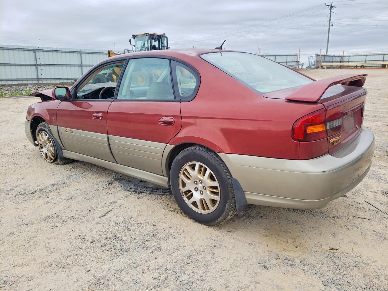 2003 Subaru Legacy Outback 3.0 H6 Maroon vin: 4S3BE896737209862