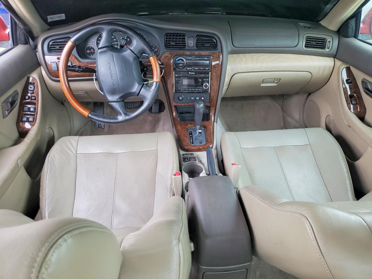 2003 Subaru Legacy Outback 3.0 H6 Maroon vin: 4S3BE896737209862
