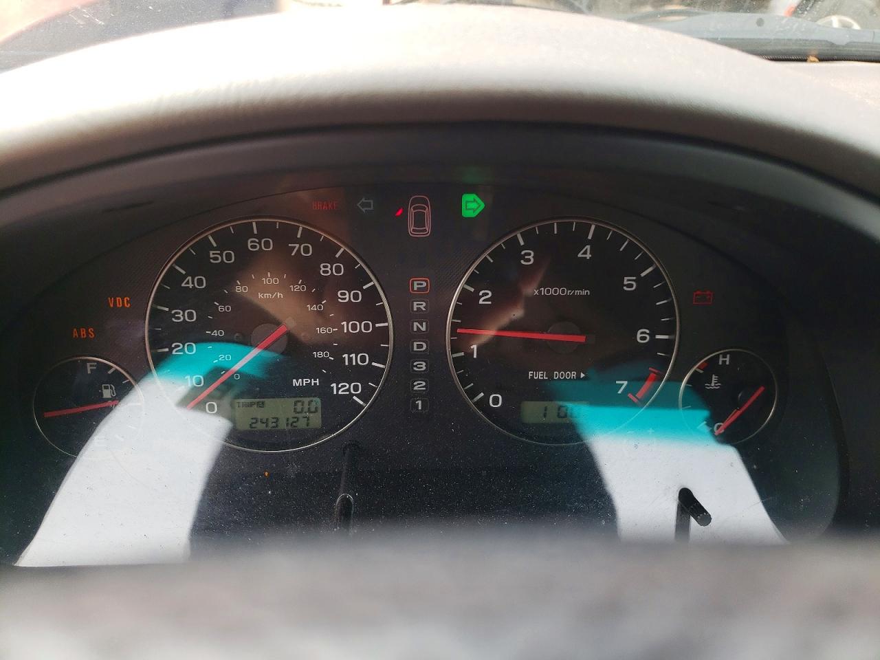 2003 Subaru Legacy Outback 3.0 H6 Maroon vin: 4S3BE896737209862