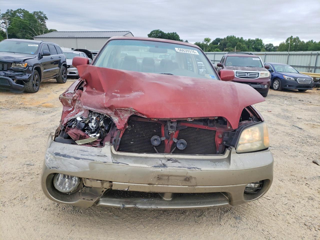 2003 Subaru Legacy Outback 3.0 H6 Maroon vin: 4S3BE896737209862