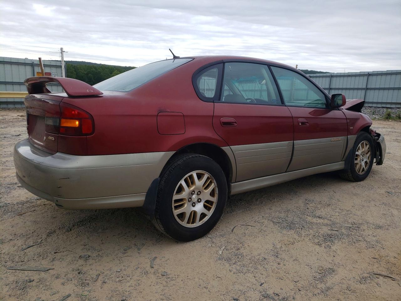 2003 Subaru Legacy Outback 3.0 H6 Maroon vin: 4S3BE896737209862