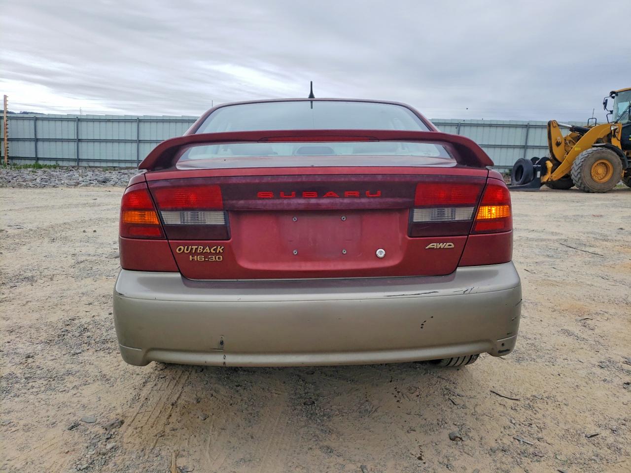 2003 Subaru Legacy Outback 3.0 H6 Maroon vin: 4S3BE896737209862