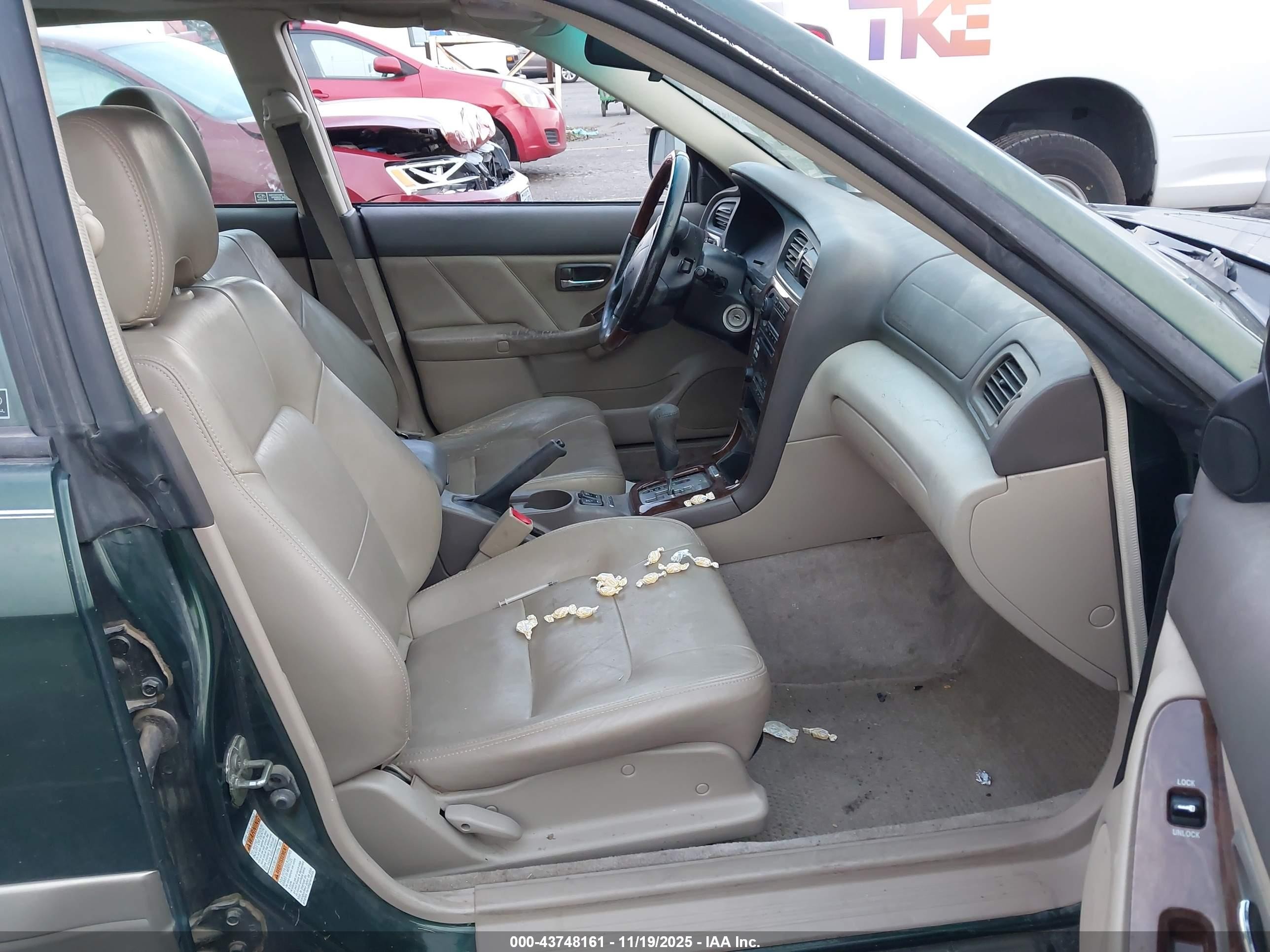 2002 Subaru Outback H6-3.0/h6-3.0 Vdc Green vin: 4S3BE896827211781