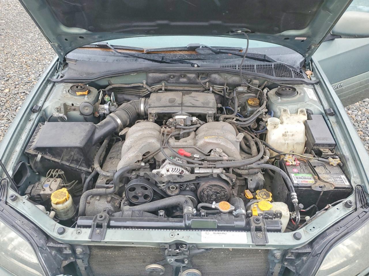 2004 Subaru Legacy Outback 3.0 H6 Green vin: 4S3BE896847205420
