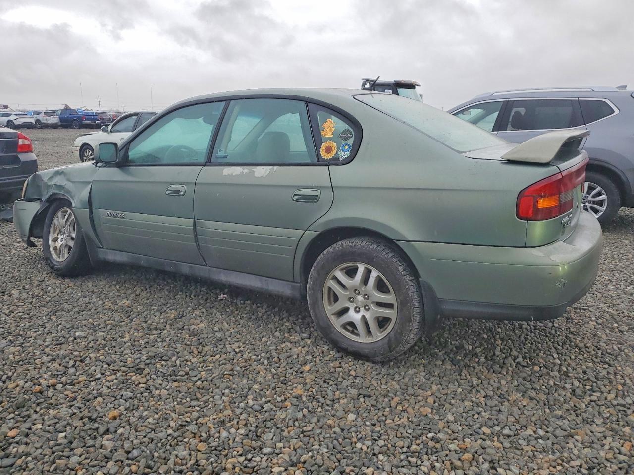 2004 Subaru Legacy Outback 3.0 H6 Green vin: 4S3BE896847205420