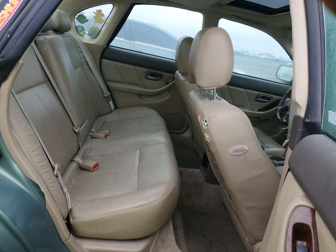 2004 Subaru Legacy Outback 3.0 H6 Green vin: 4S3BE896847205420