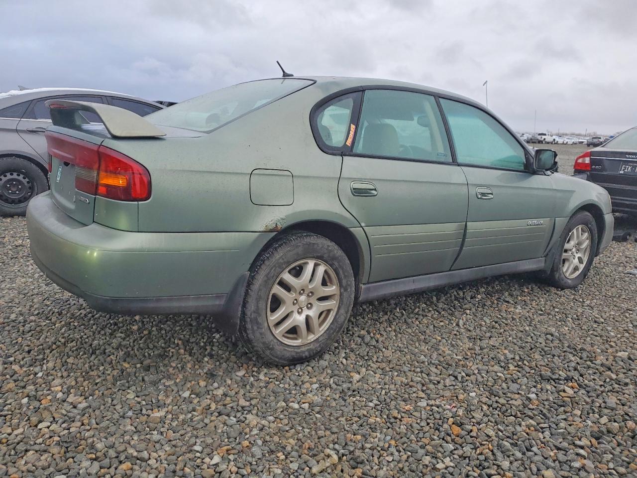 2004 Subaru Legacy Outback 3.0 H6 Green vin: 4S3BE896847205420