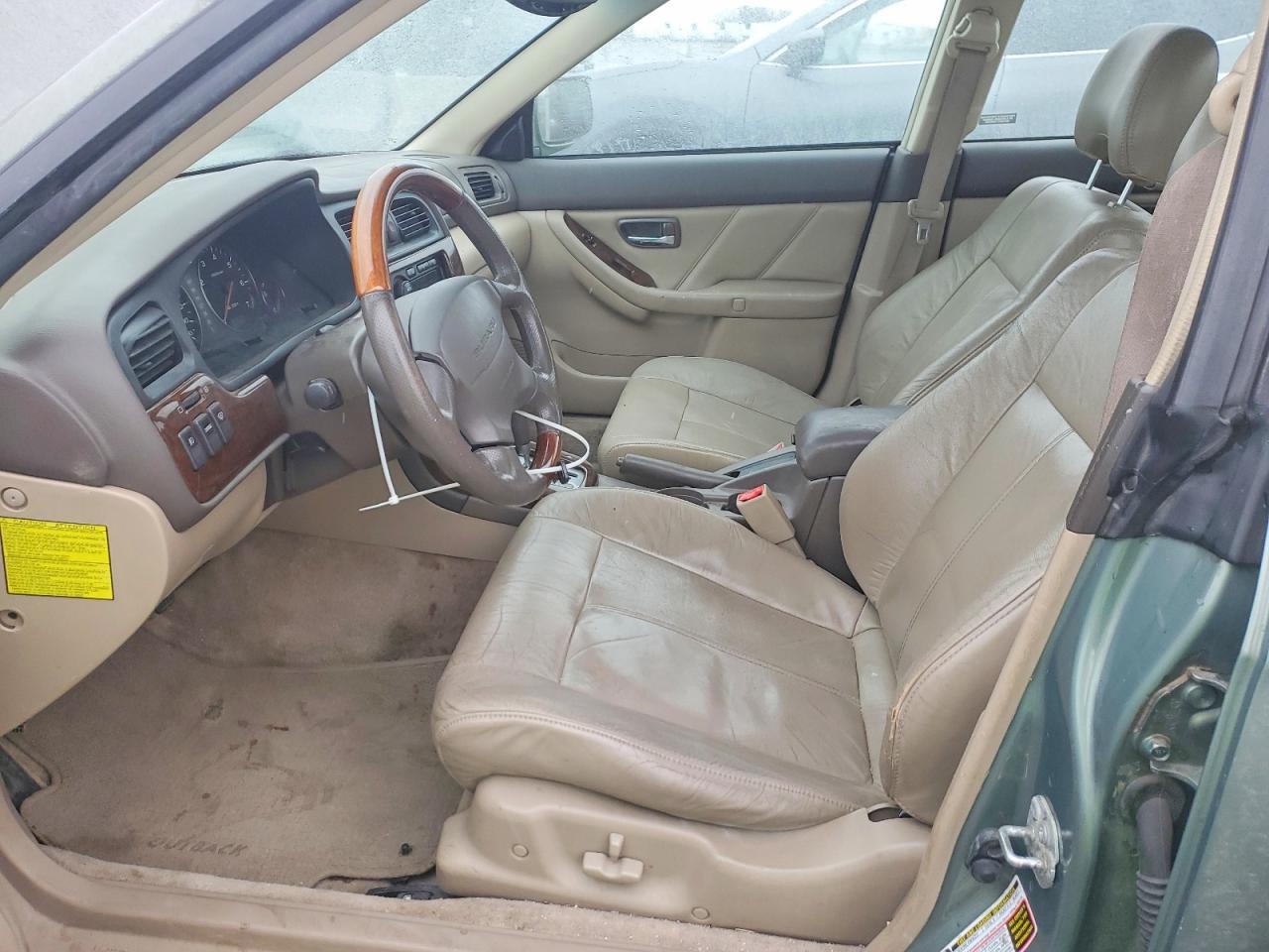 2004 Subaru Legacy Outback 3.0 H6 Green vin: 4S3BE896847205420